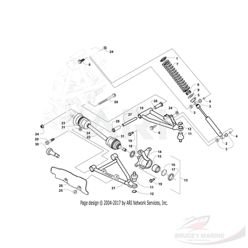 0402-089 Genuine Factory Arctic Cat Part - Seal