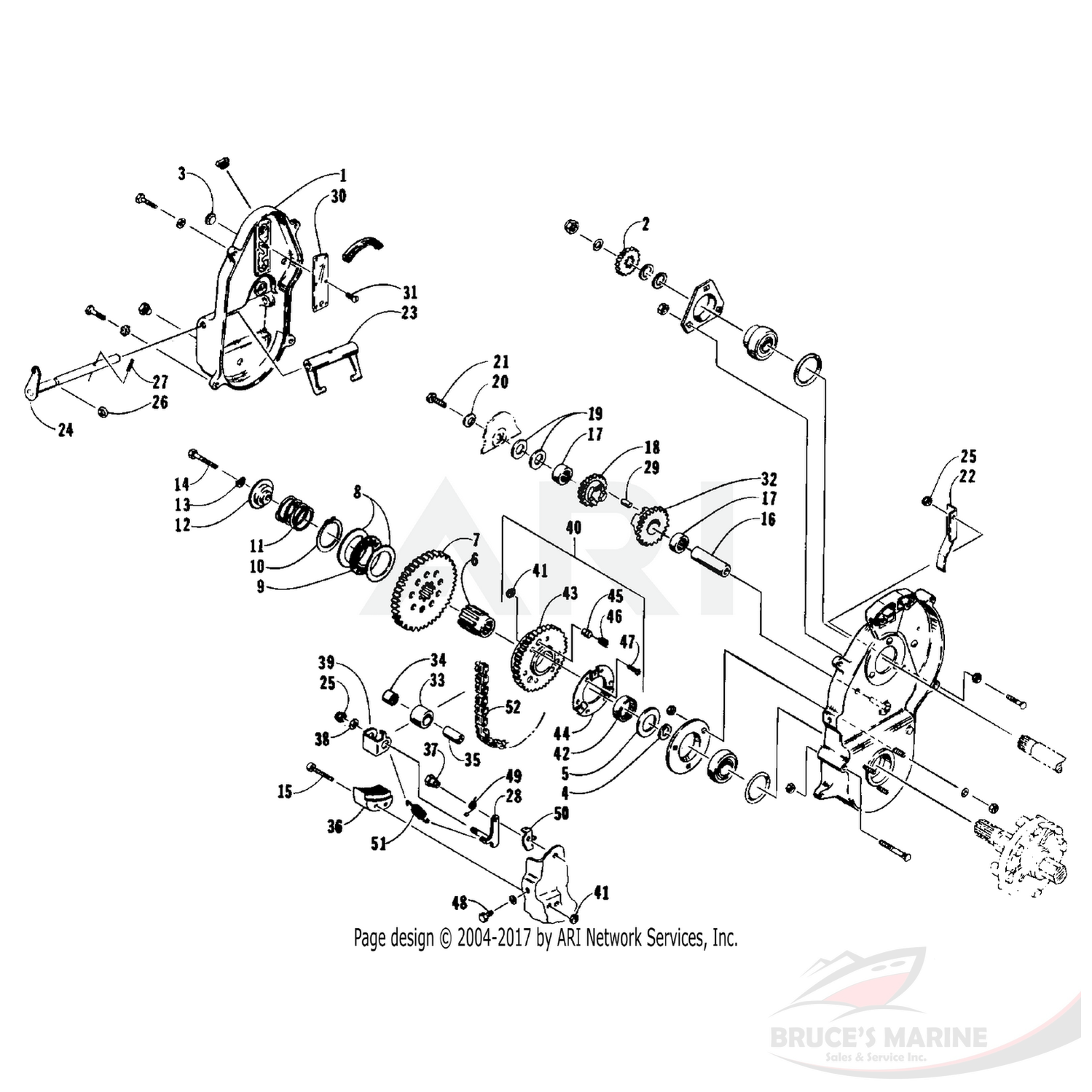 0602-018 Genuine Factory Arctic Cat Part - Bearing