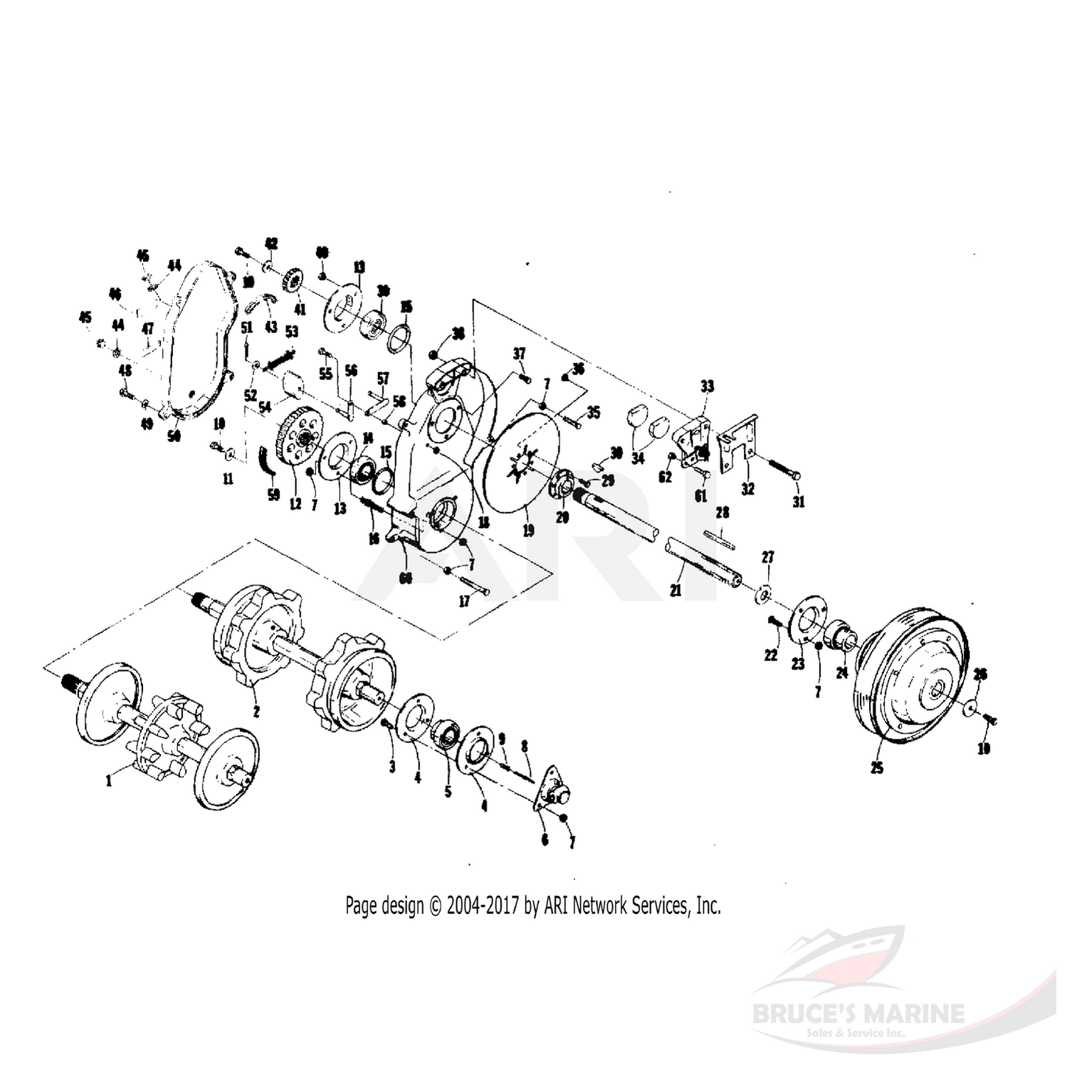 0602-040 Genuine Factory Arctic Cat Part - Brake Hub