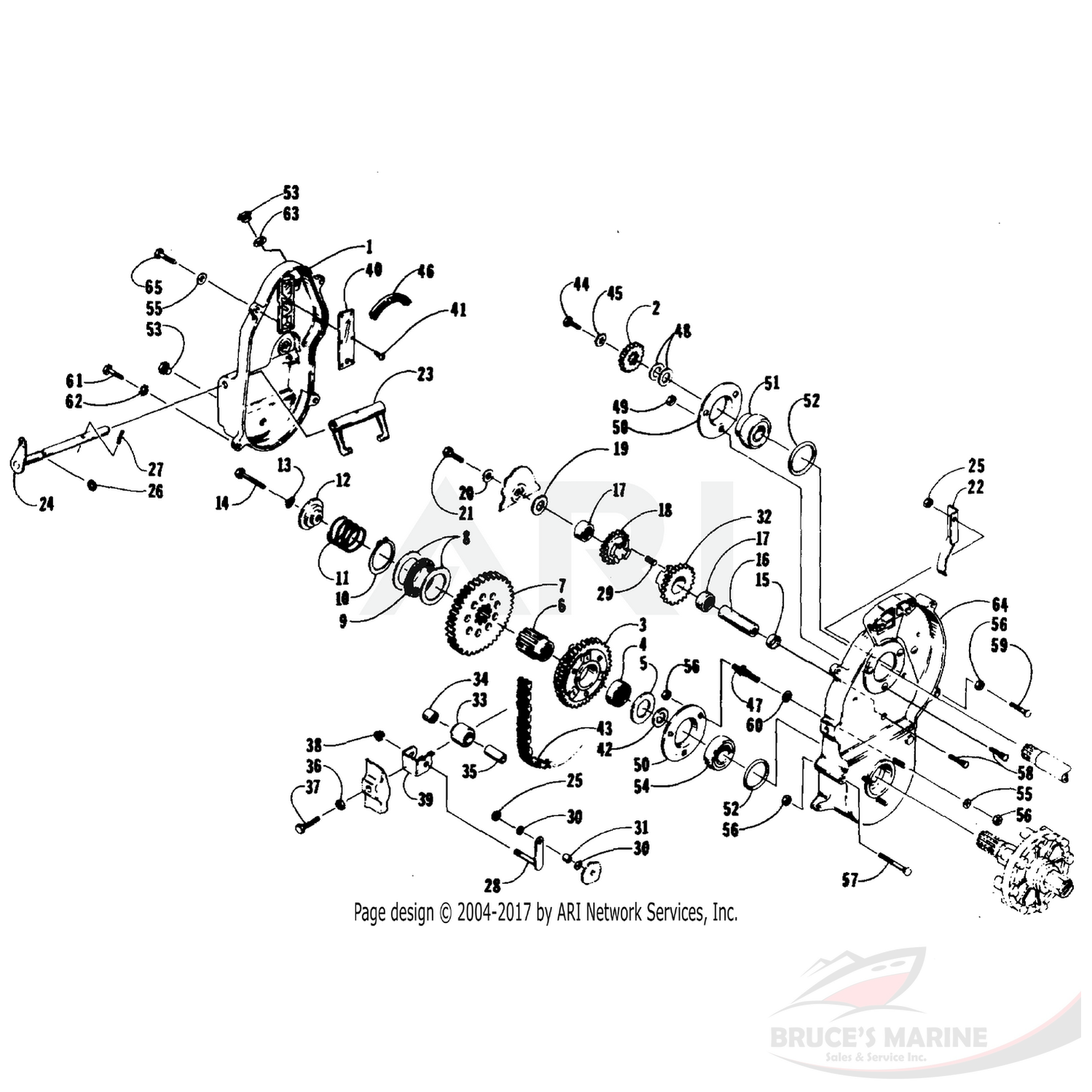 0602-085 Genuine Factory Arctic Cat Part - Fork