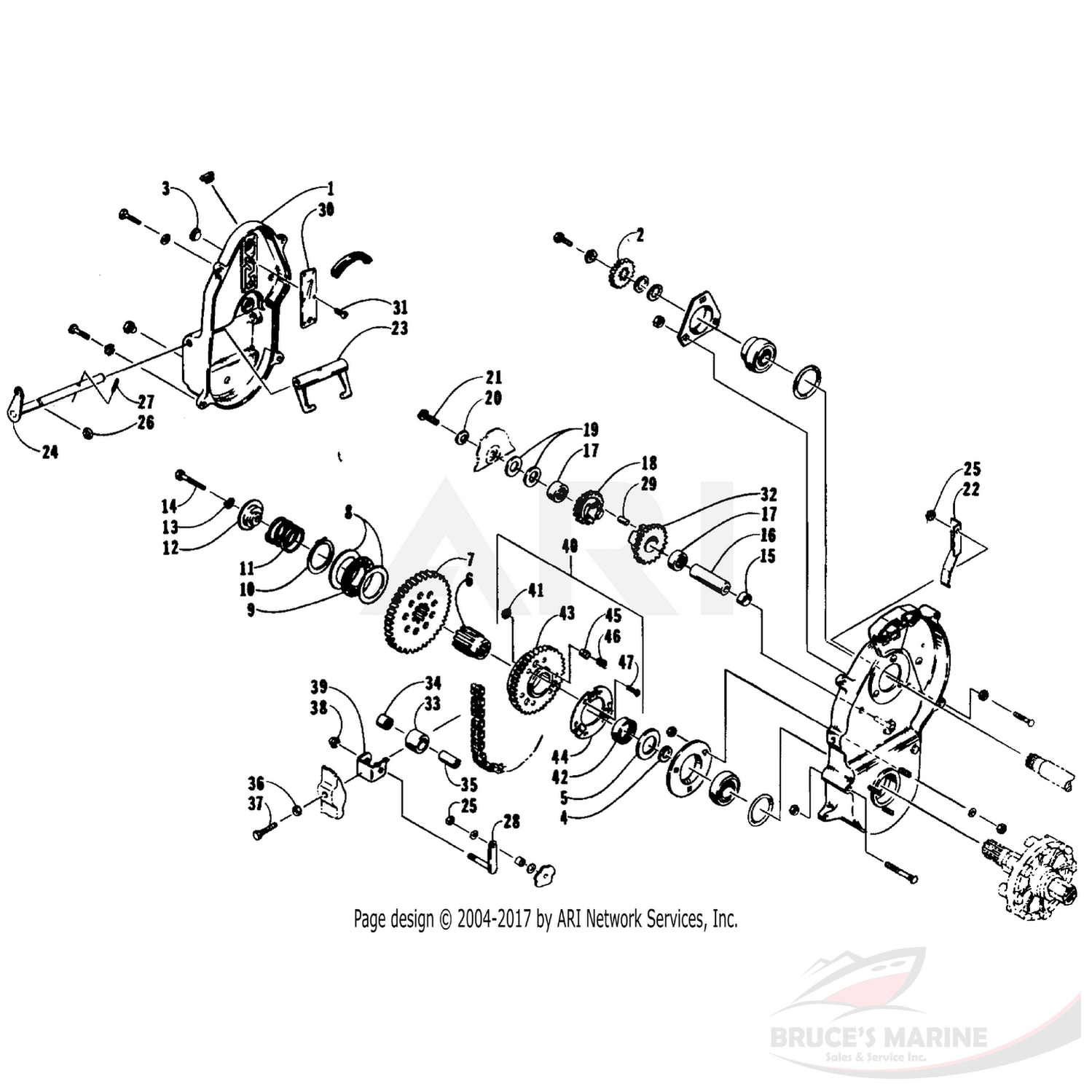 0602-144 Genuine Factory Arctic Cat Part - Retainer