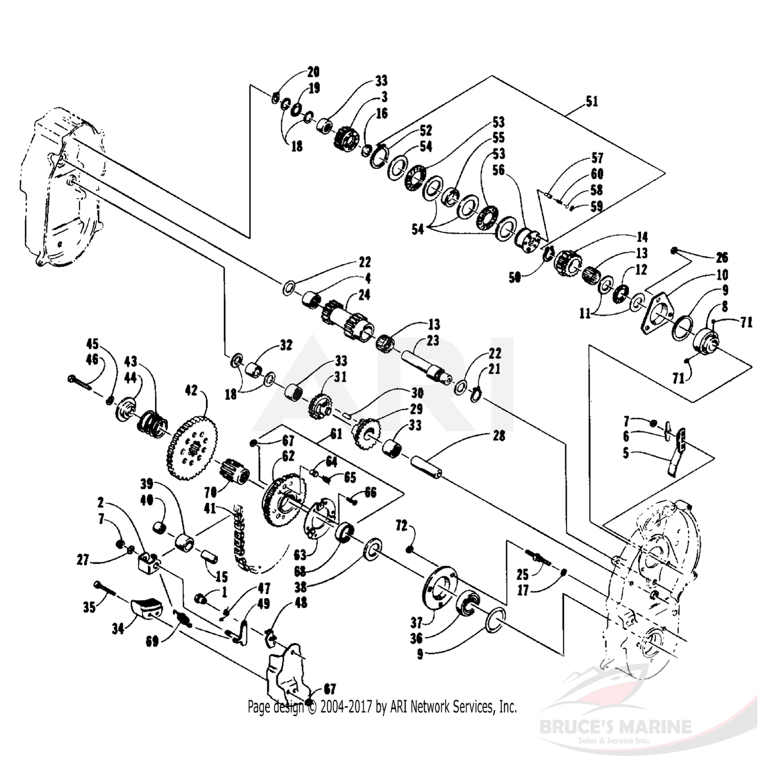 0602-189 Genuine Factory Arctic Cat Part - Shaft