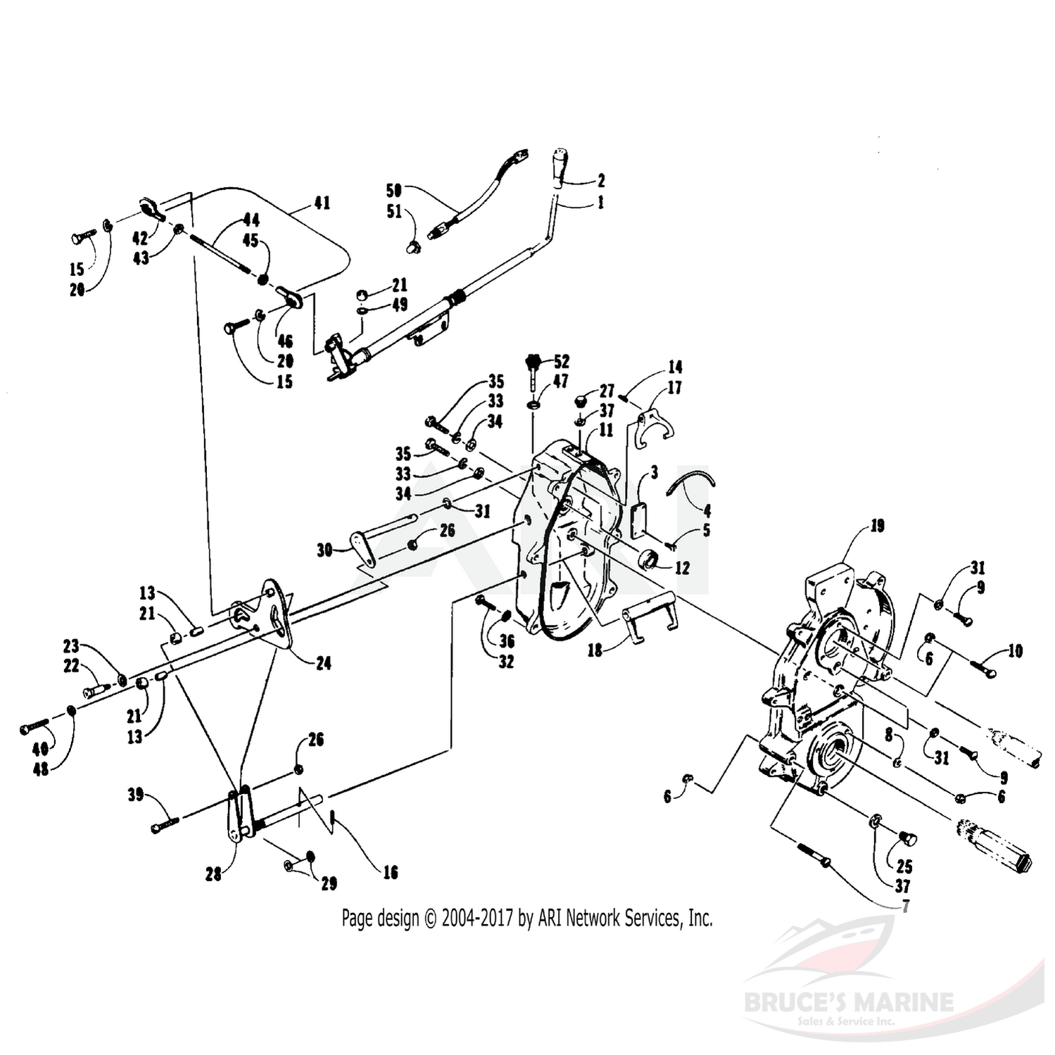 0602-206 Genuine Factory Arctic Cat Part - Bearing