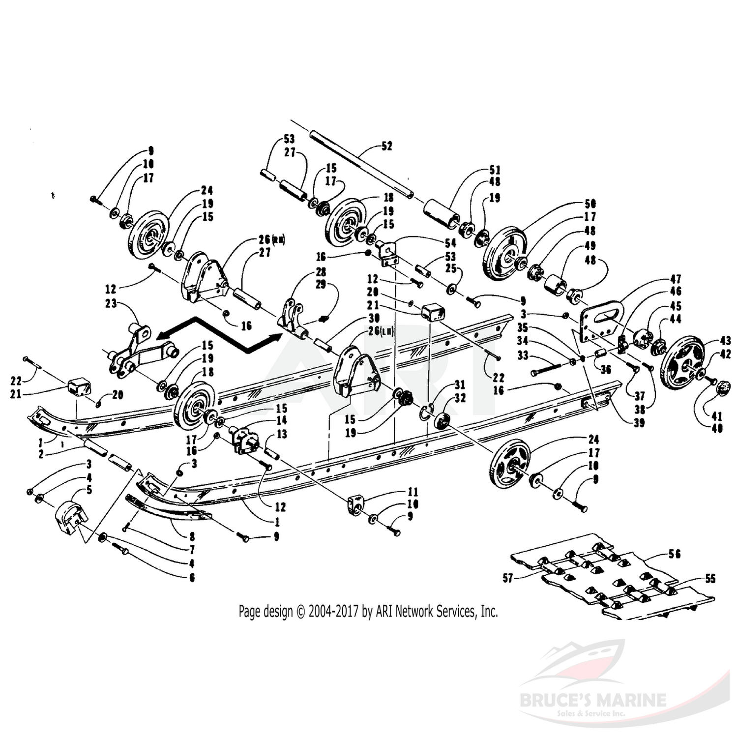 0602-488 Genuine Factory Arctic Cat Part - Clip (2602-383)