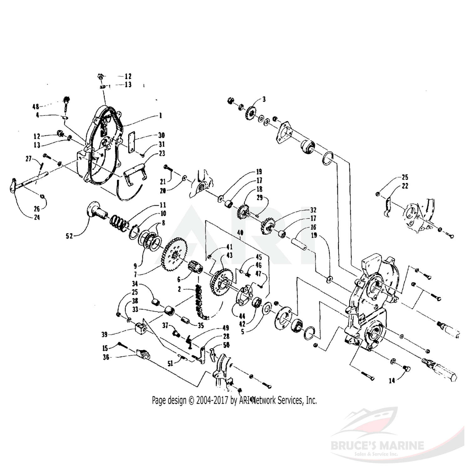 0602-783 Genuine Factory Arctic Cat Part - Retainer (0638-881)