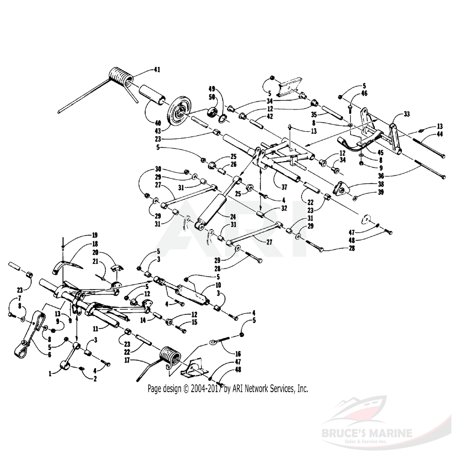 0603-030 Genuine Factory Arctic Cat Part - Axle