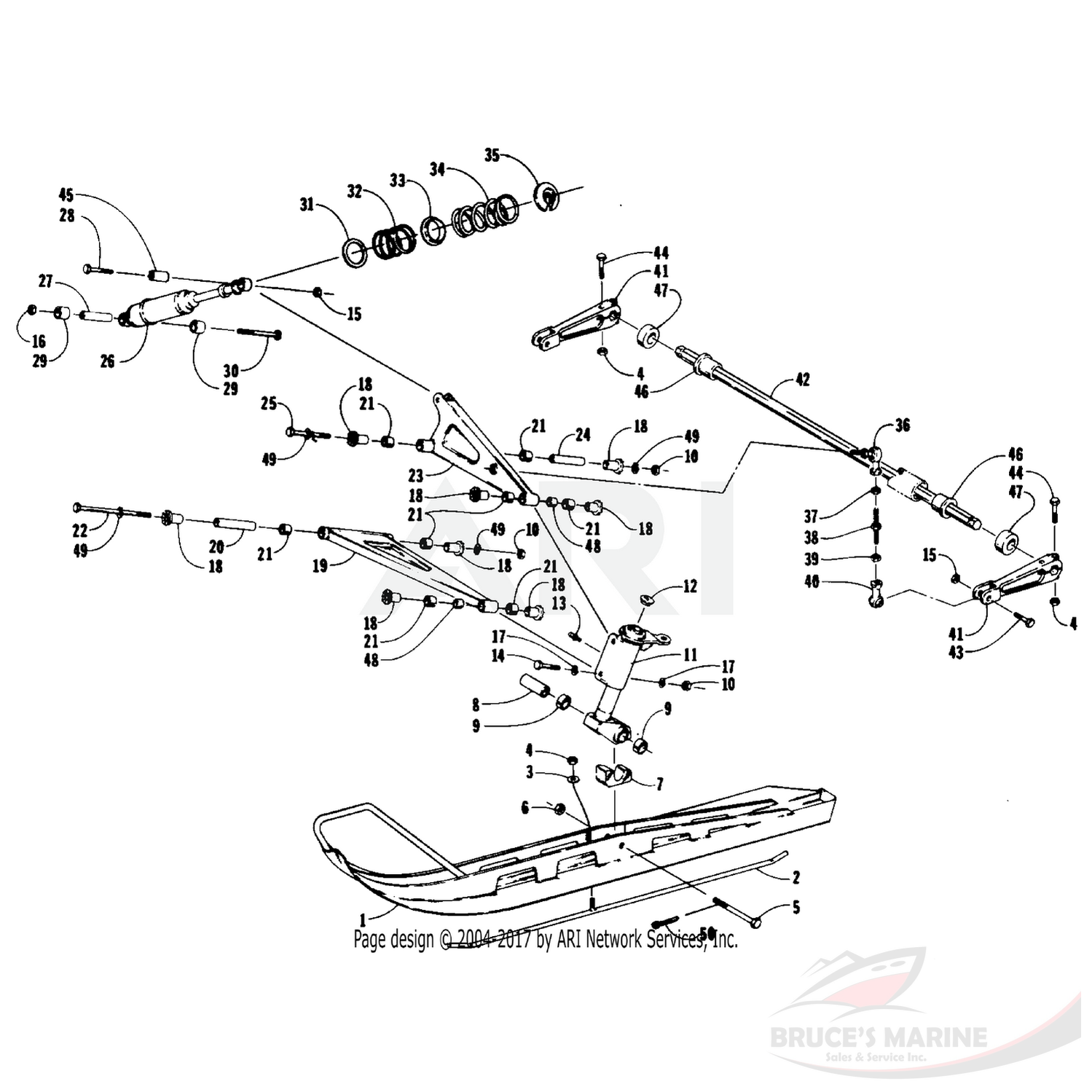 0603-030 Genuine Factory Arctic Cat Part - Axle