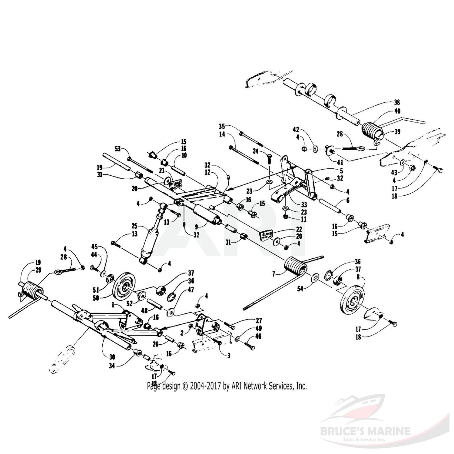 0603-061 Genuine Factory Arctic Cat Part - Axle