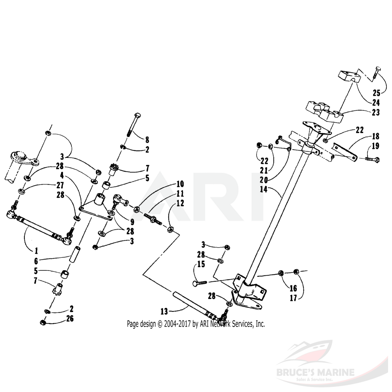 0603-061 Genuine Factory Arctic Cat Part - Axle