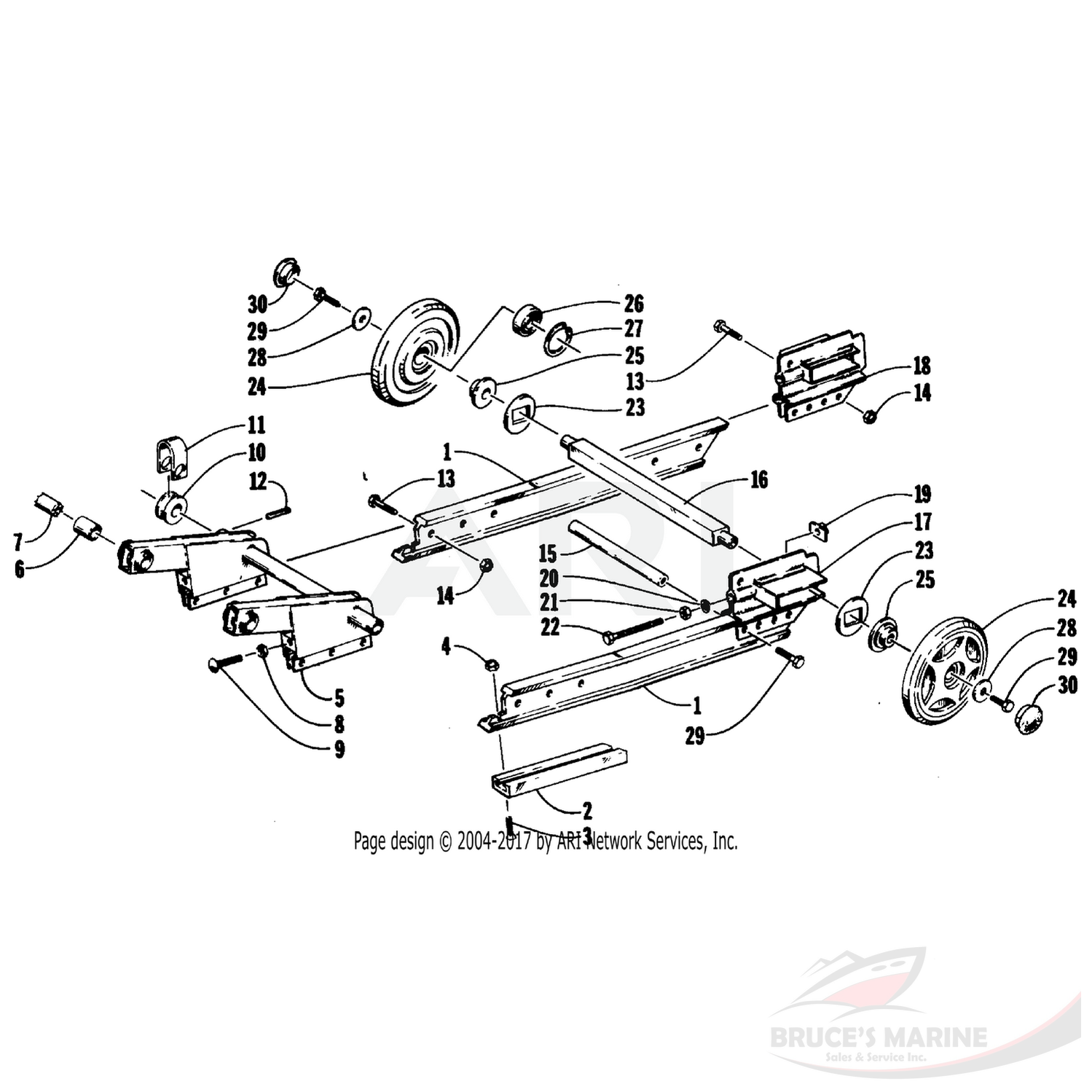 0604-224 Genuine Factory Arctic Cat Part - Insert