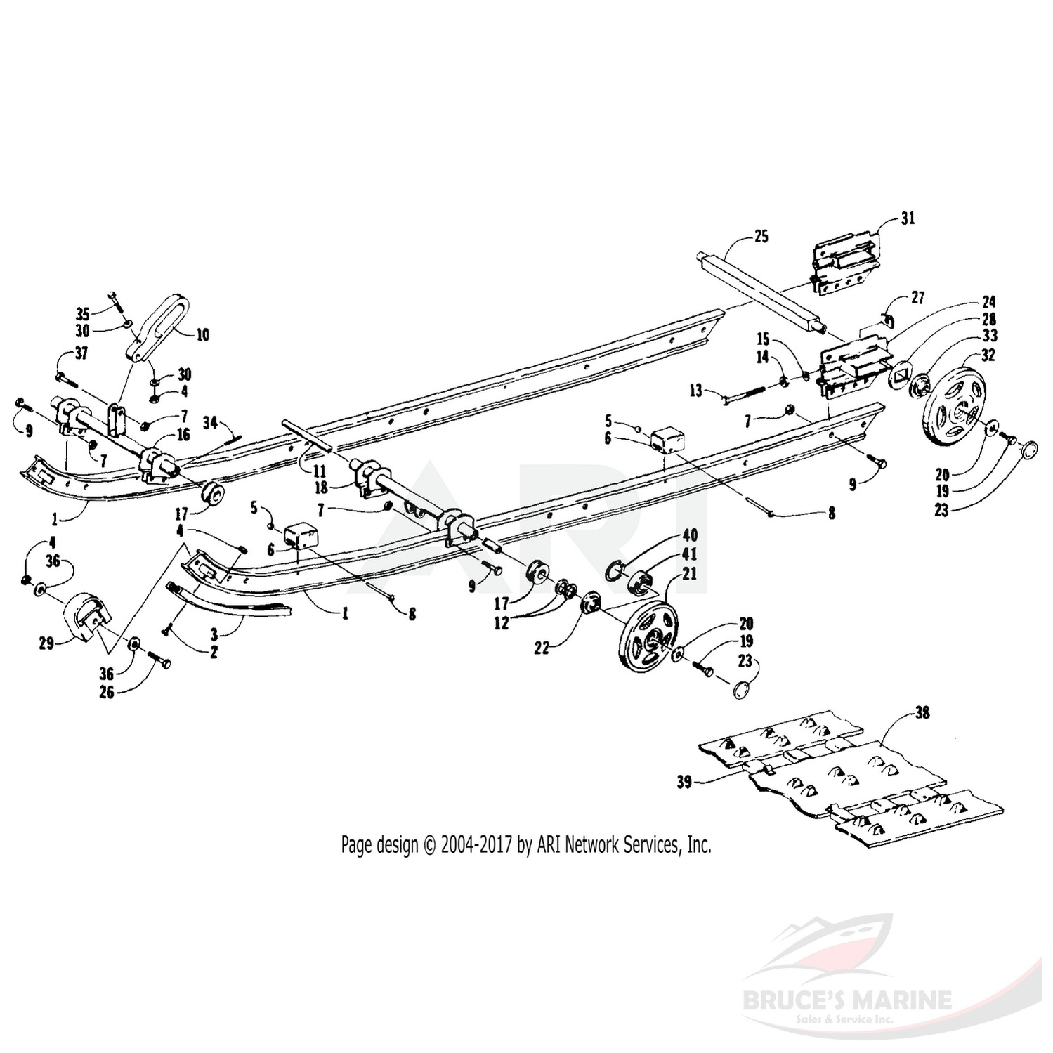 0604-231 Genuine Factory Arctic Cat Part - Nosepiece