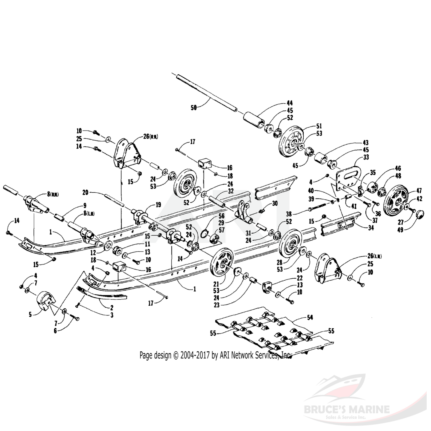 0604-380 Genuine Factory Arctic Cat Part - Axle