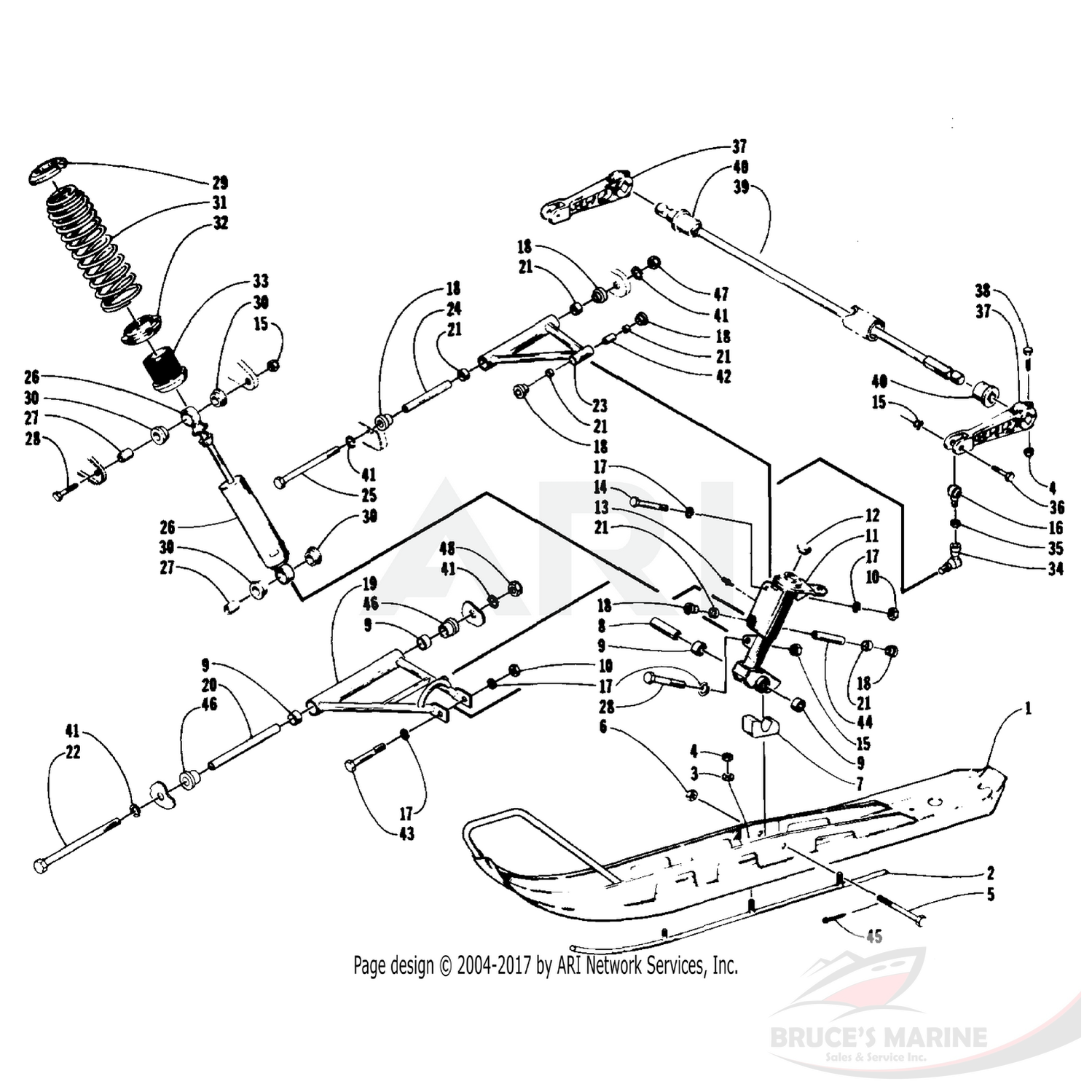 0604-380 Genuine Factory Arctic Cat Part - Axle