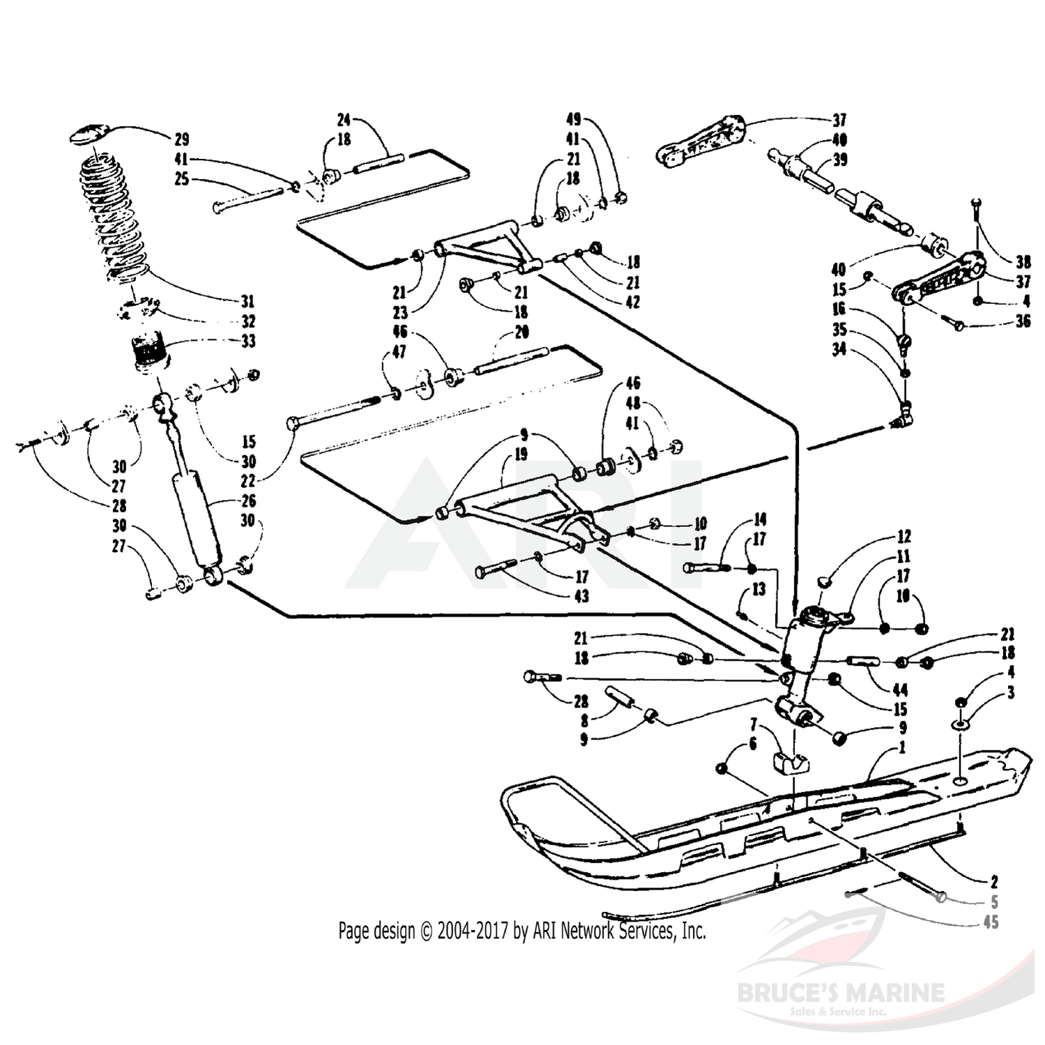 0604-380 Genuine Factory Arctic Cat Part - Axle