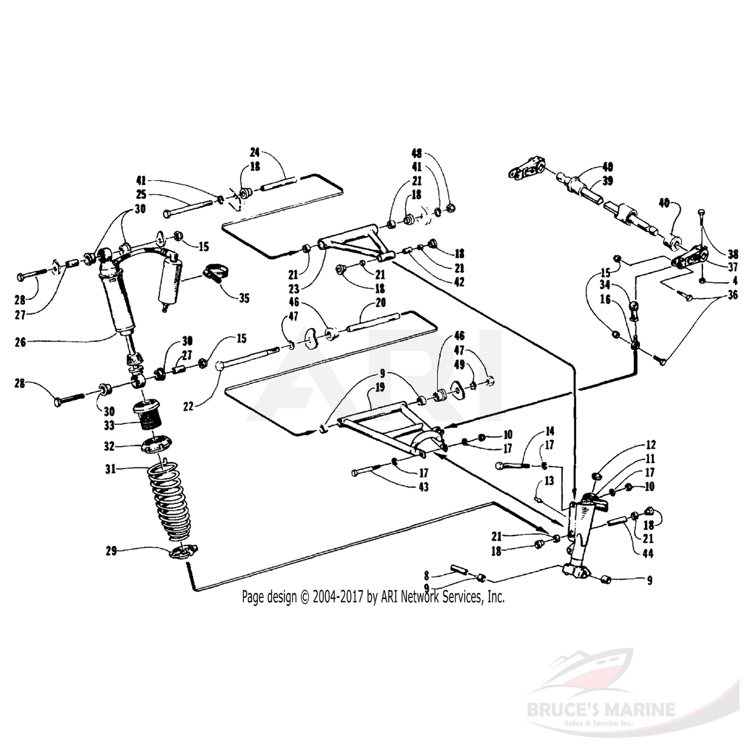 0604-380 Genuine Factory Arctic Cat Part - Axle