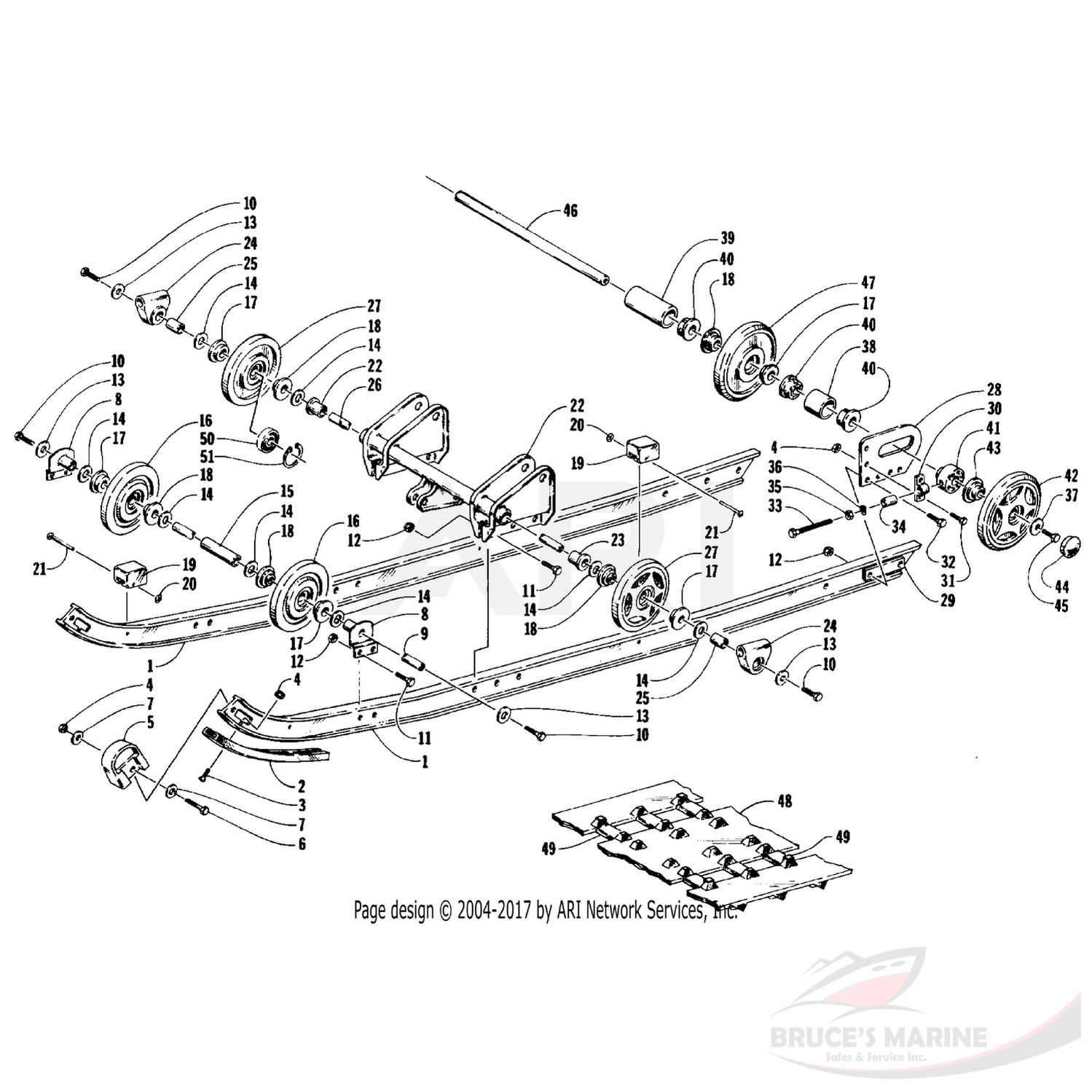 0604-380 Genuine Factory Arctic Cat Part - Axle