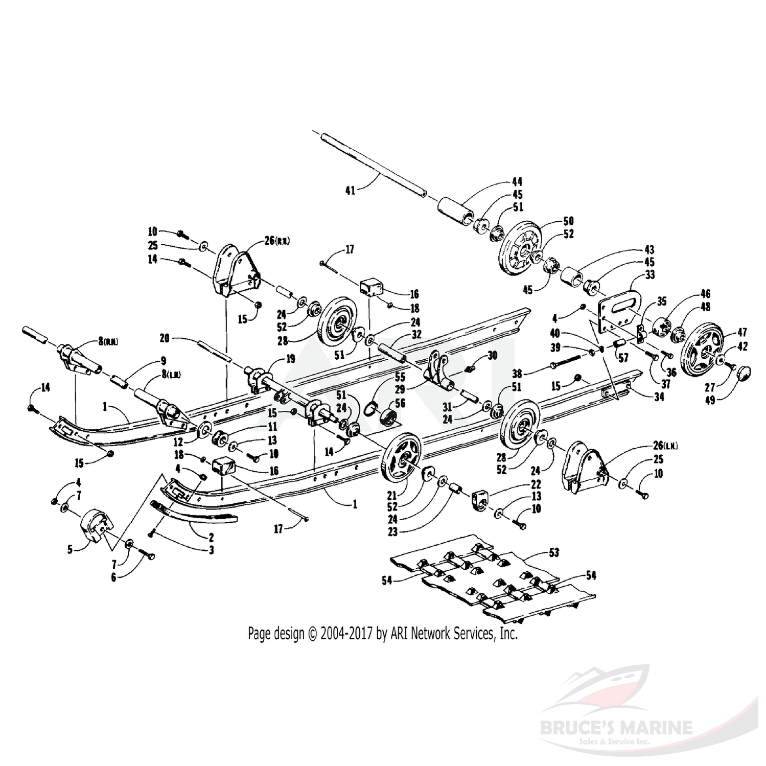 0604-380 Genuine Factory Arctic Cat Part - Axle