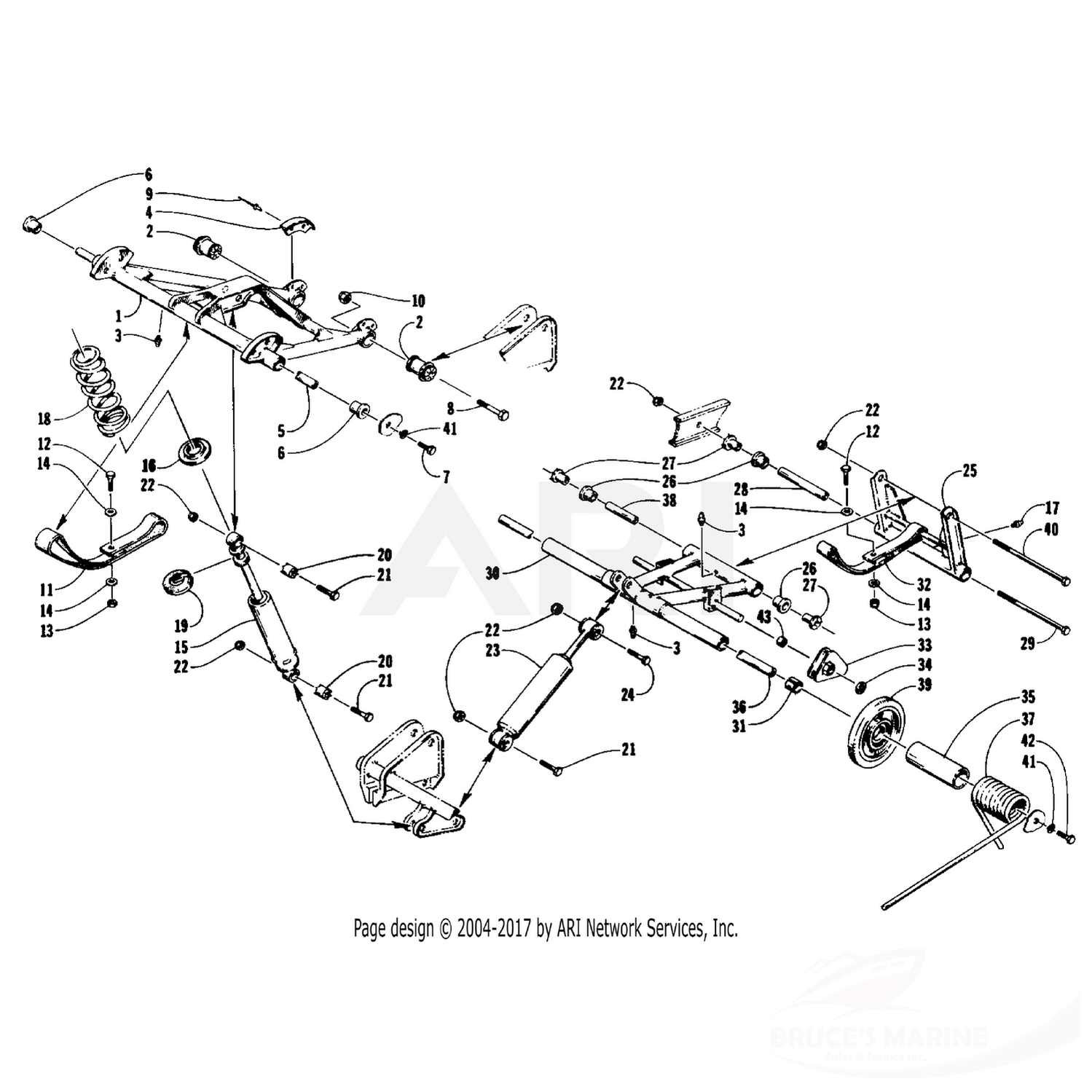 0604-412 Genuine Factory Arctic Cat Part - Strap, Limiter