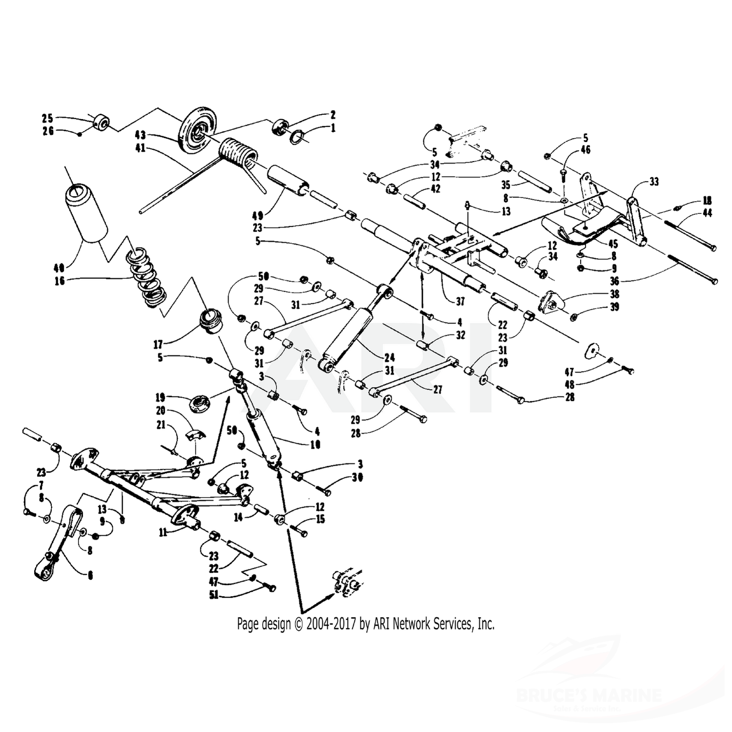 0604-579 Genuine Factory Arctic Cat Part - Limiter Strap