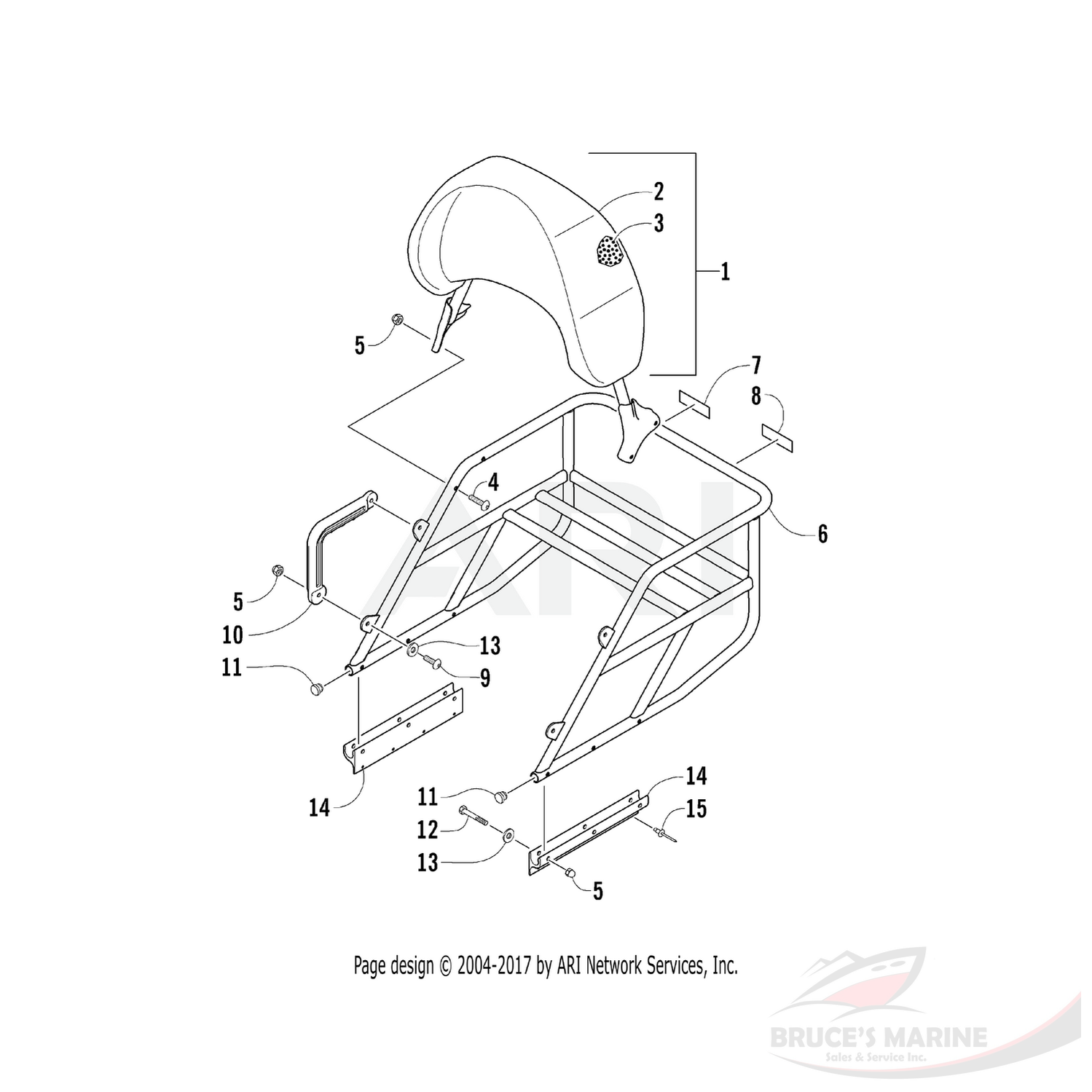 0606-750 Genuine Factory Arctic Cat Part - Grip