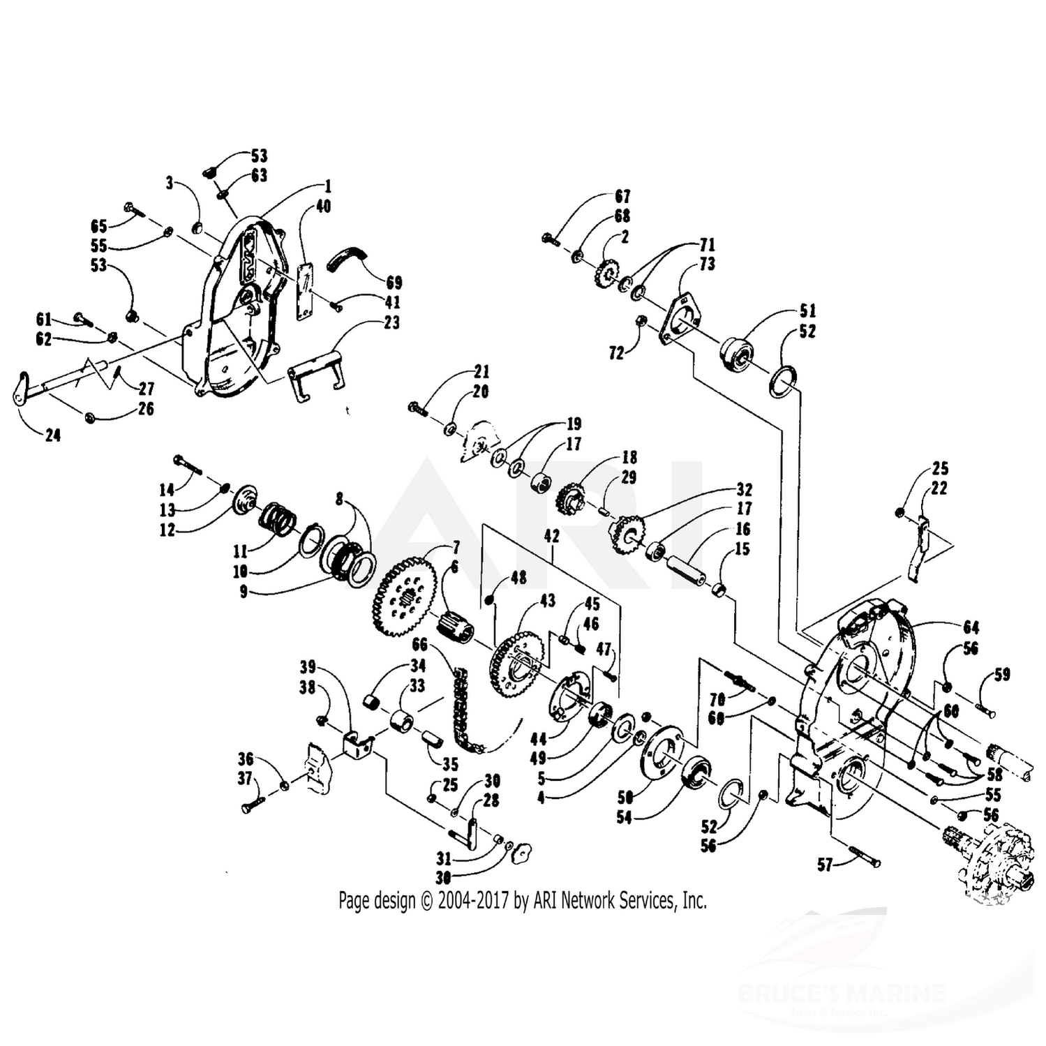 0623-182 Genuine Factory Arctic Cat Part - Screw