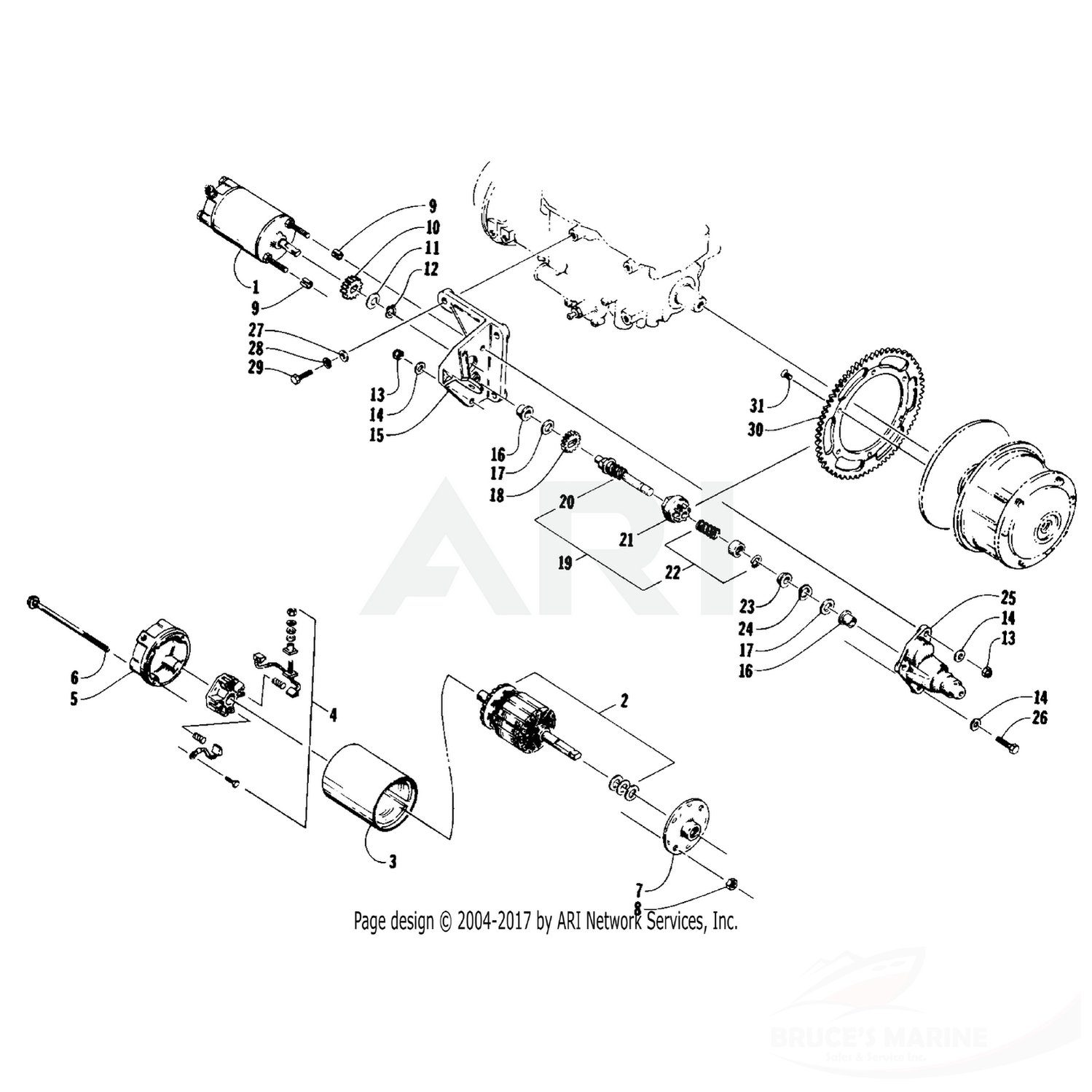 0623-212 Genuine Factory Arctic Cat Part - Screw