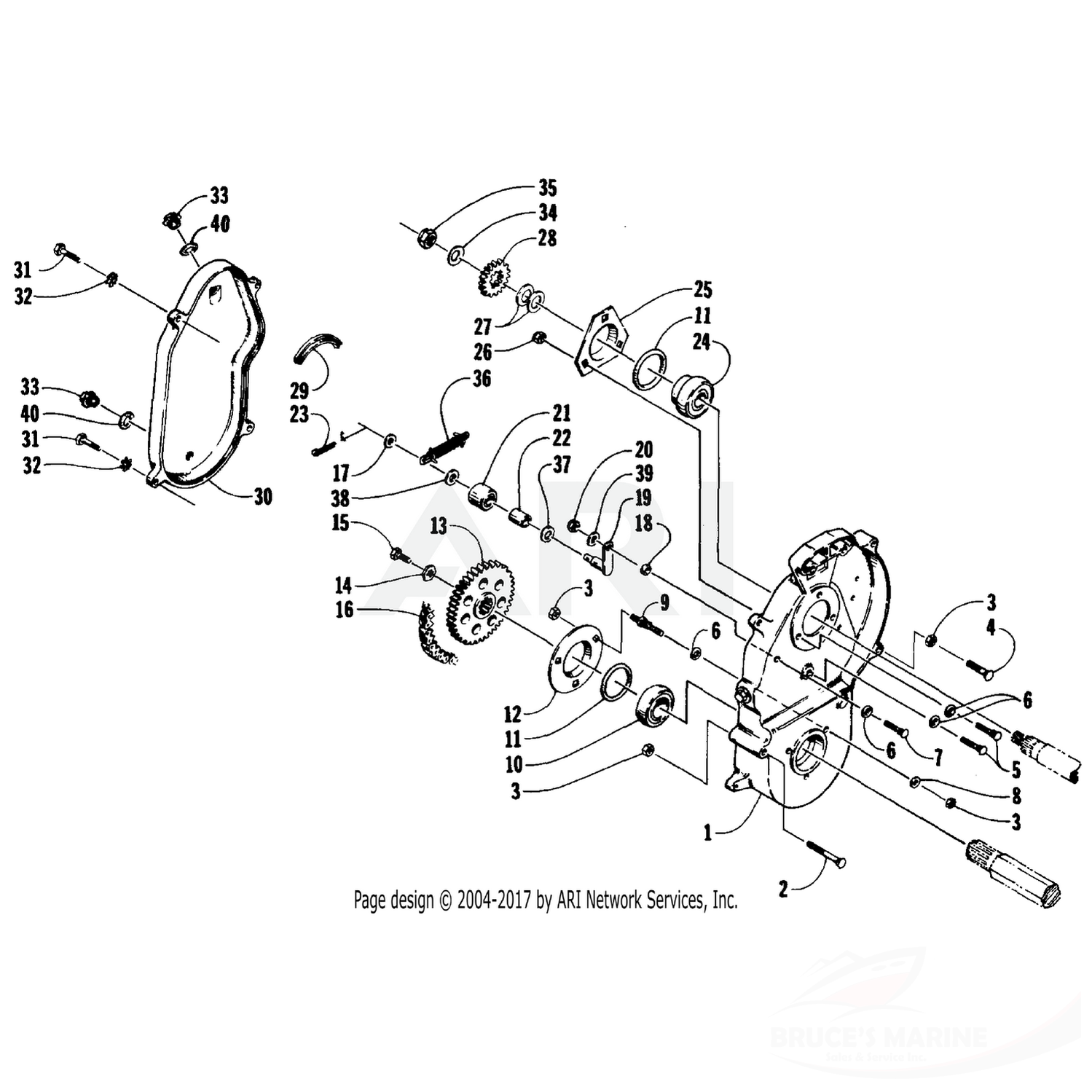 0623-283 Genuine Factory Arctic Cat Part - Washer