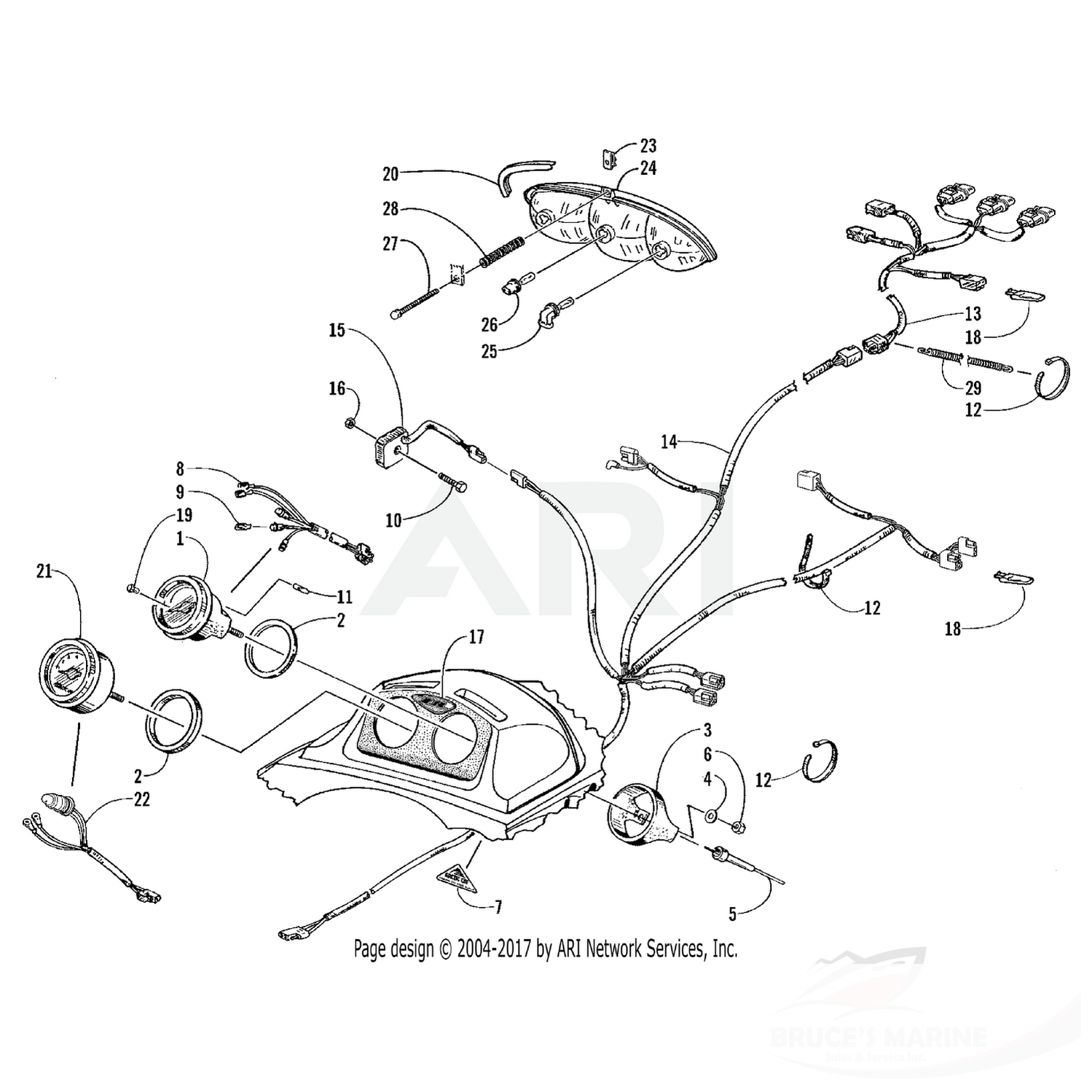 0623-427 Genuine Factory Arctic Cat Part - U-Nut