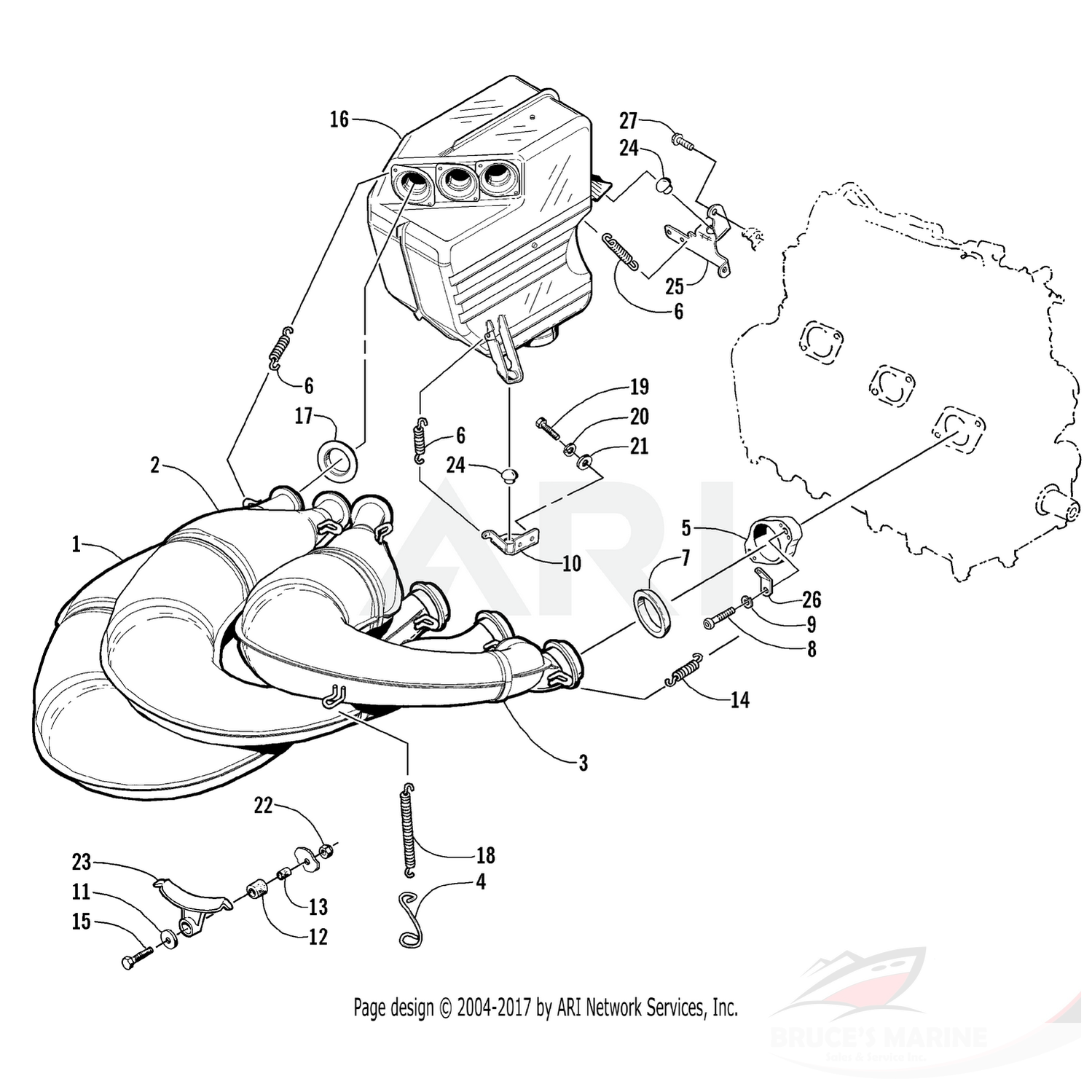 0623-473 Genuine Factory Arctic Cat Part - Spring