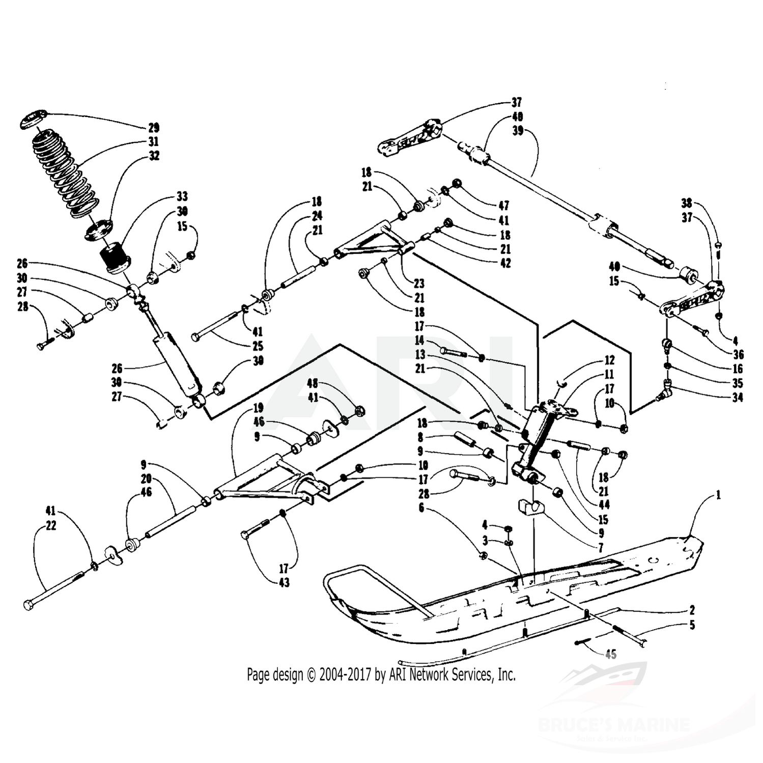 0623-509 Genuine Factory Arctic Cat Part - Screw