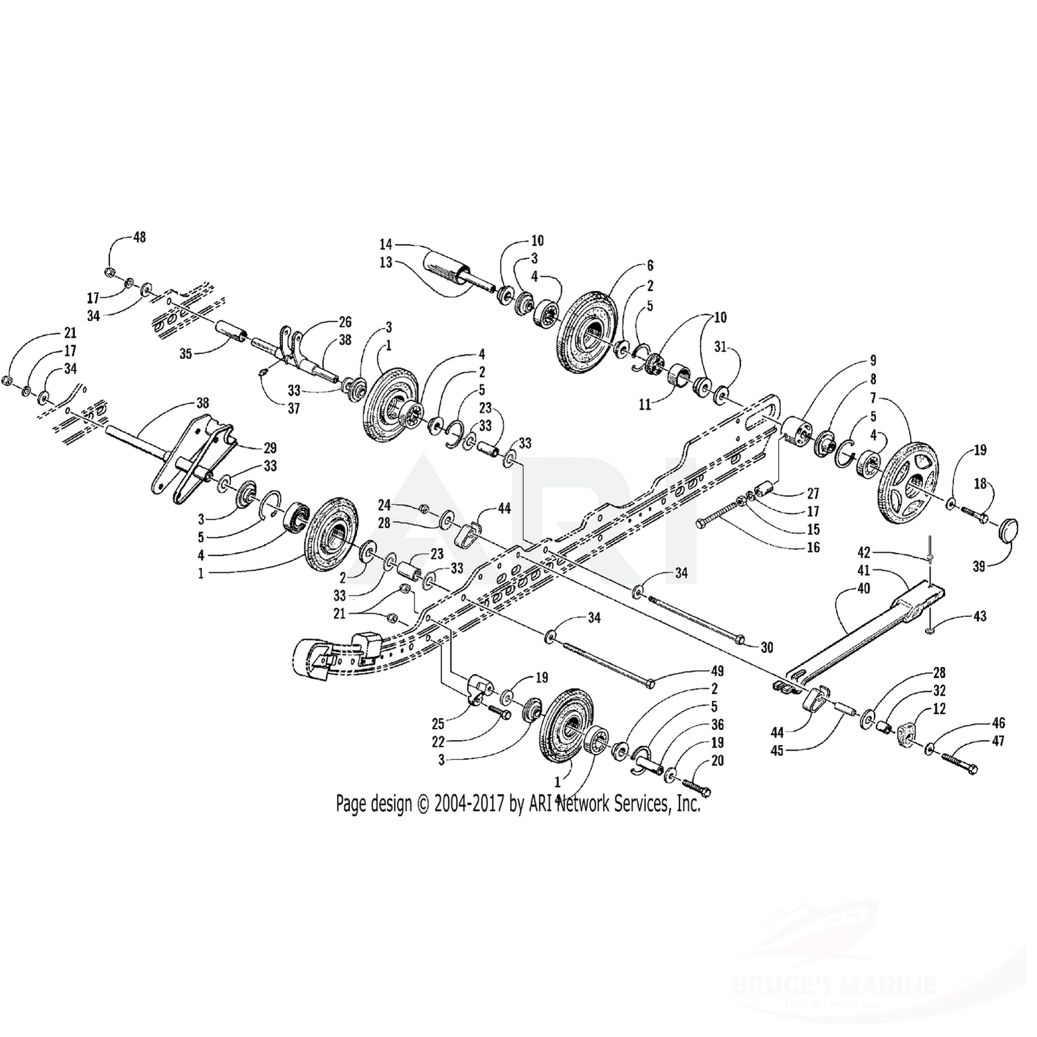 0623-675 Genuine Factory Arctic Cat Part - Washer