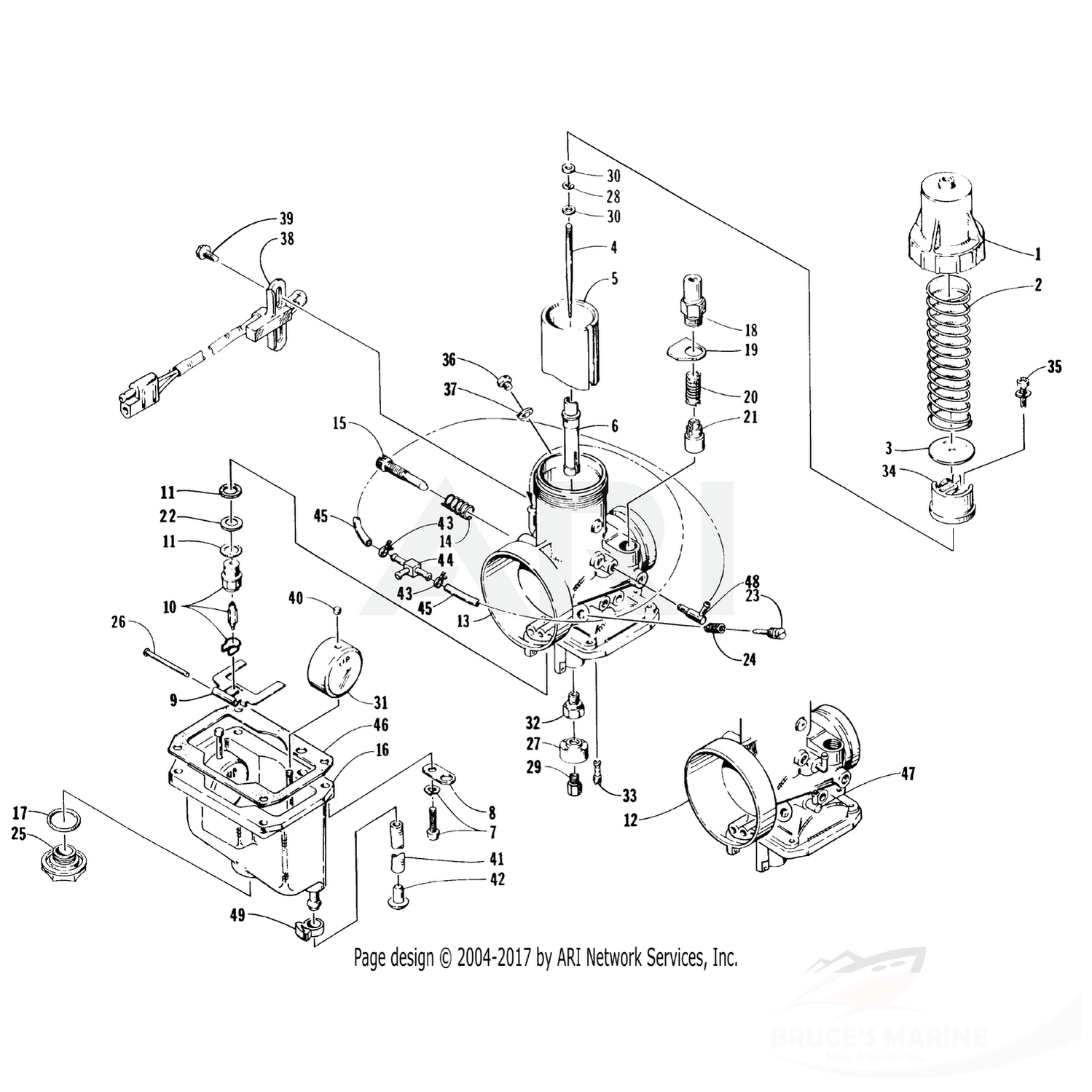 0630-008 Genuine Factory Arctic Cat Part - Switch Magnetic Carb