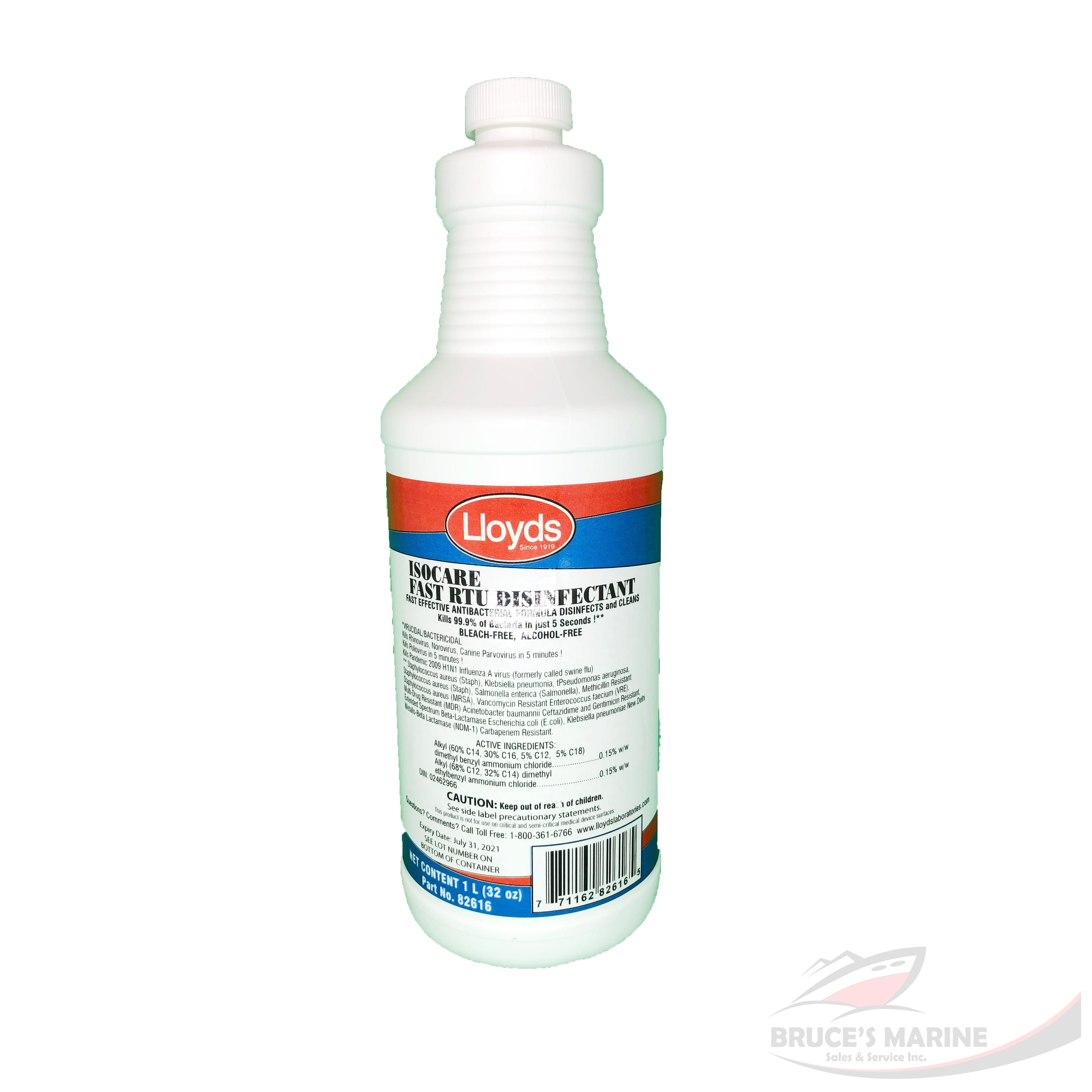 1L ISOCARE FAST RTU DISINFECTANTS