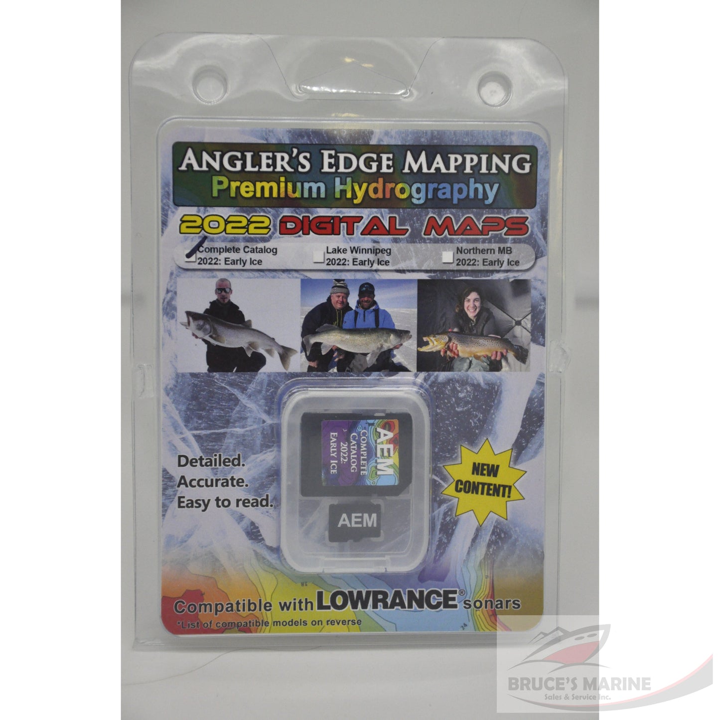 Angler's Edge Mapping COMPLETE CATALOG 2023: EARLY ICE
