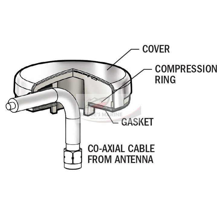 Cable Clam with Stainless Steel Cap 1007100