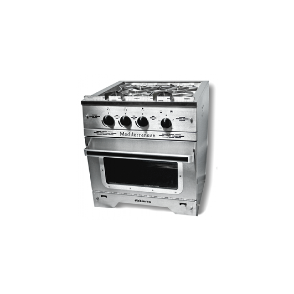 Dickinson Stove Mediterranean 3Burner Propane - Scratch N Dent Model