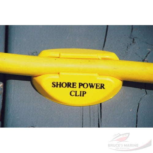 Dock Edge Shore Power Clip For 30 Amp Cords Yellow (4/Bag)