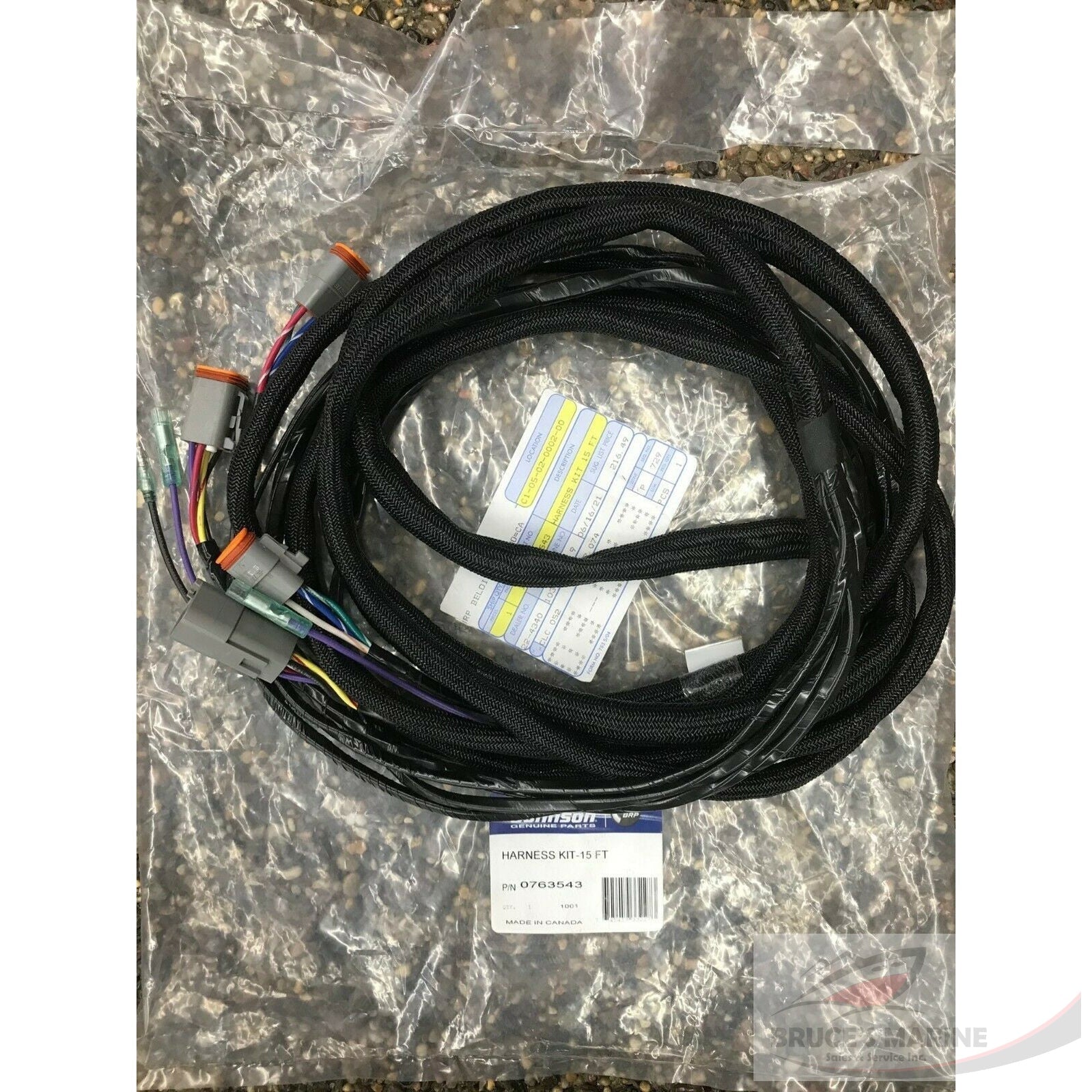 Evinrude/Johnson/OMC/BRP New OEM Harness Kit- 15FT #763543