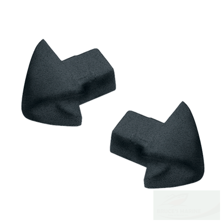 Harken 2722 Small Boat Low-Beam Trim Caps Pair