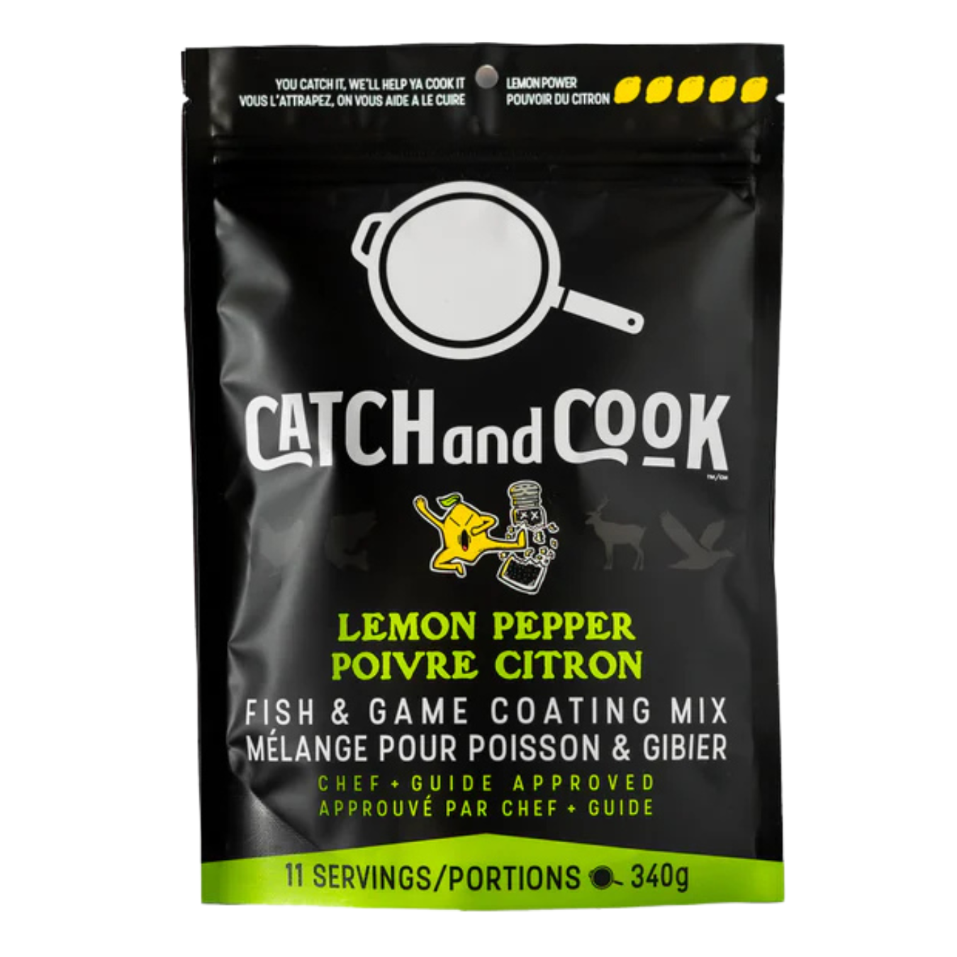 LEMON PEPPER - FISH & GAME COATING MIX