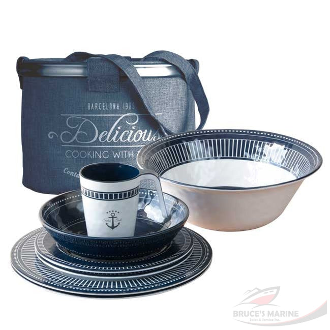 MELAMINE TABLEWARE PACK SAILOR SOUL, 4 PEOPLE – 13 PC