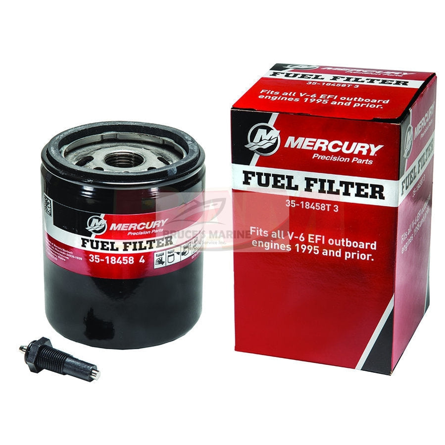 MERCURY 35-18458T3 OUTBOARD WATER SEPARATING FUEL FILTER - FITS MERCURY - MARINER V‑6 EFI 1995 - EARLIER