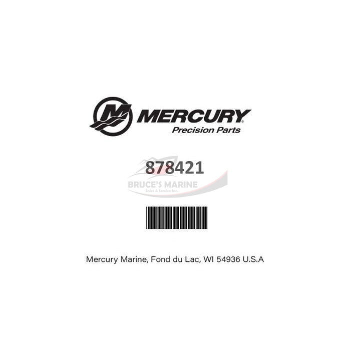 MERCURY - PROP EXHAUST SEAL RING - FITS TROPHY PLUS ON V‑6 GEARCASE - 878421