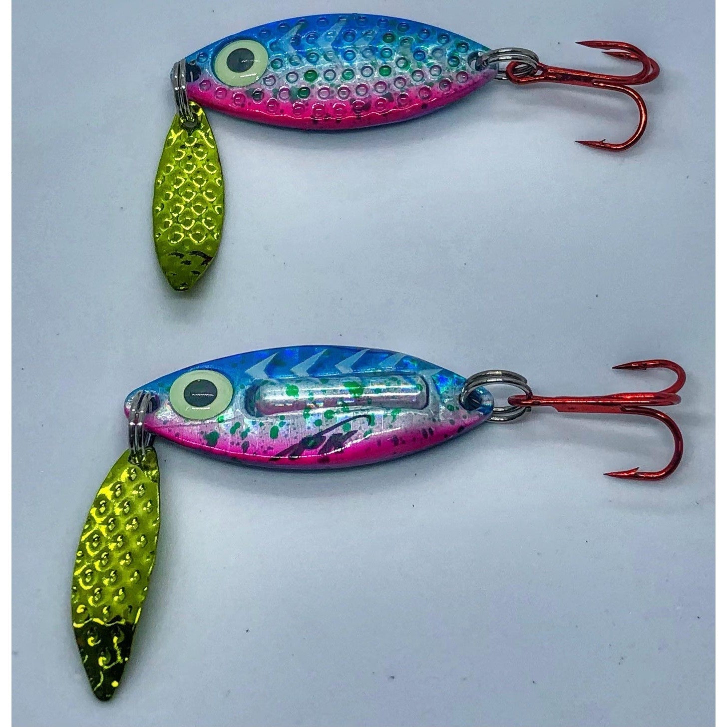 PK RATTLE SPOON - NICKLE HOLOGRAM BACK