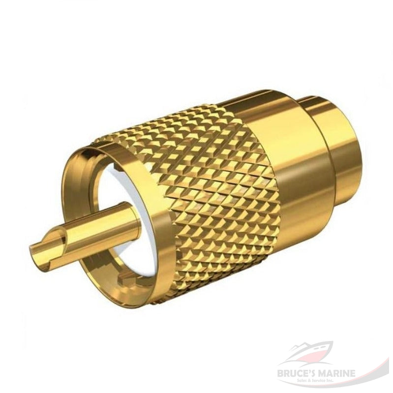 PL259-G Solder Connector for RG-213 & RG-8/AU Coax