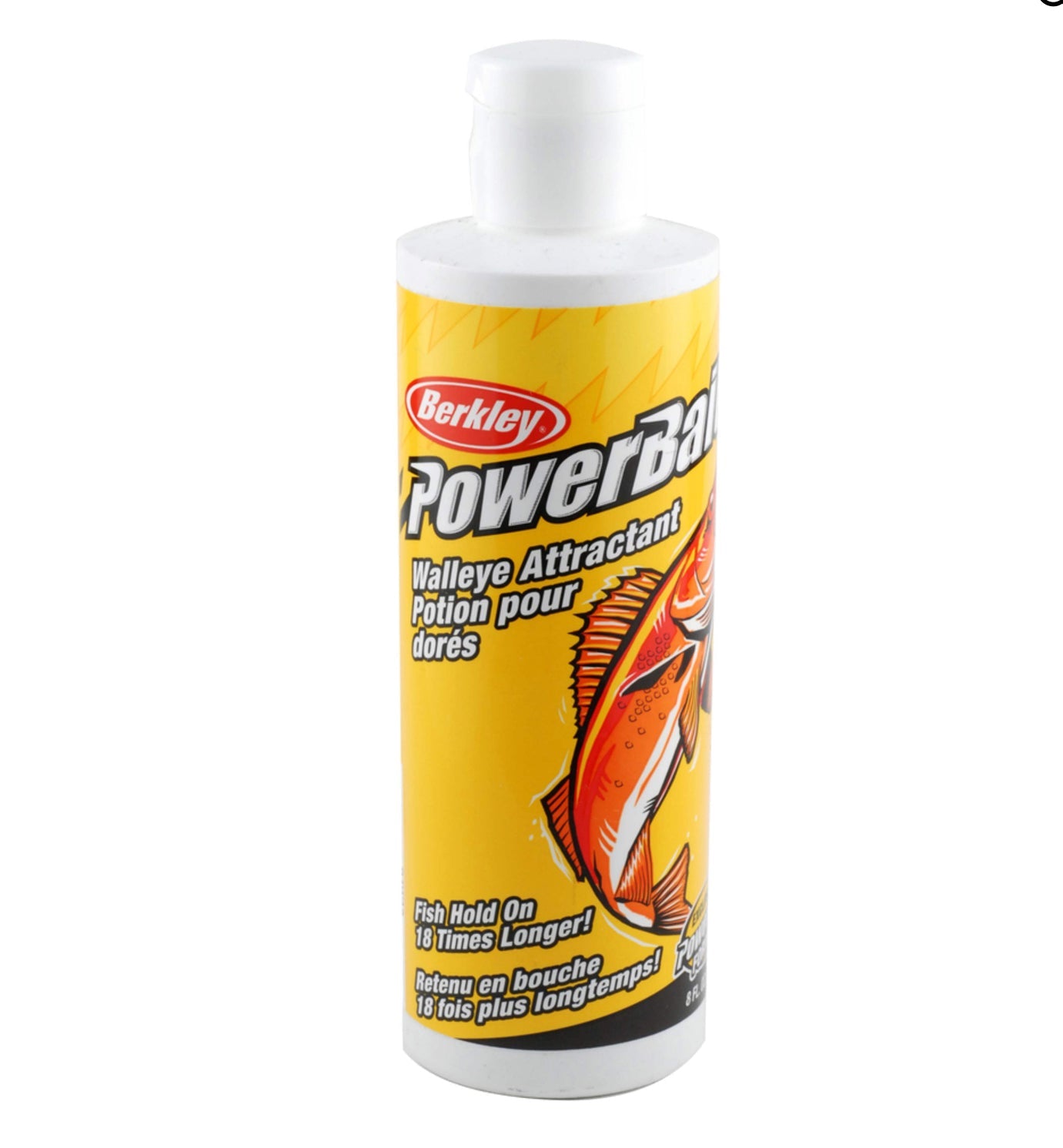 PowerBait Attractant Walleye 8oz Plastic Bottle