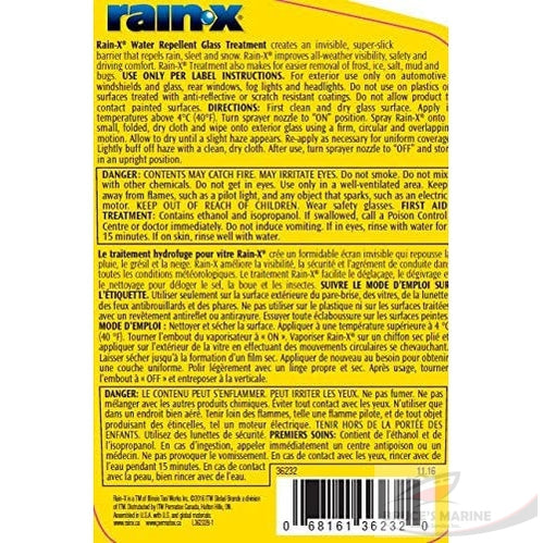 Rain-X Plastic Water Repellent for Glass 473ml