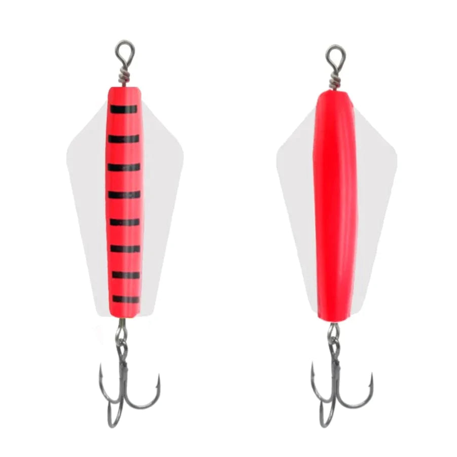 Torpedo Hydrofoil Spoons (Tazmanian Devil Lure) - LARGE