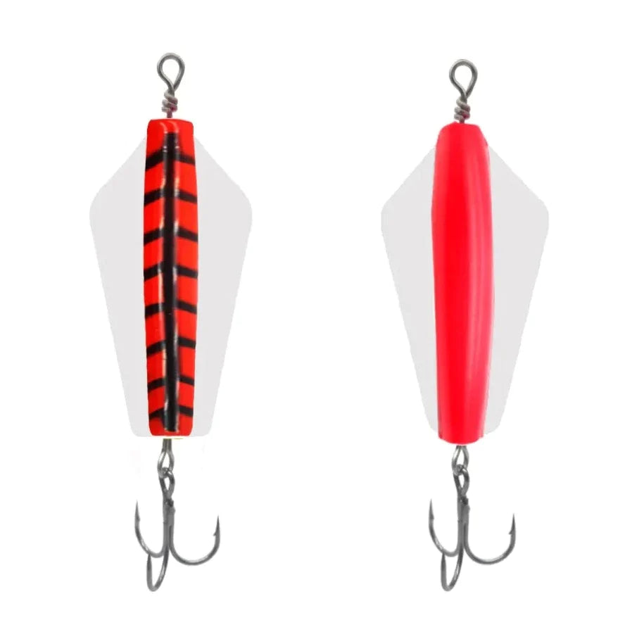 Torpedo Hydrofoil Spoons (Tazmanian Devil Lure) - LARGE