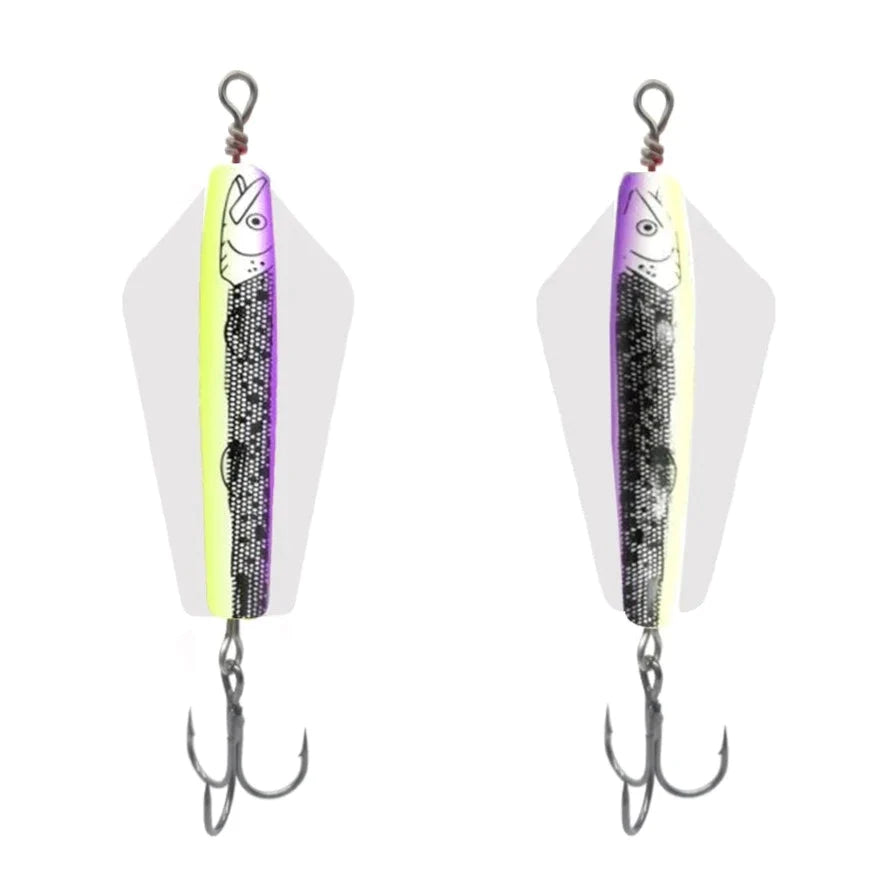 Torpedo Hydrofoil Spoons (Tazmanian Devil Lure) - LARGE